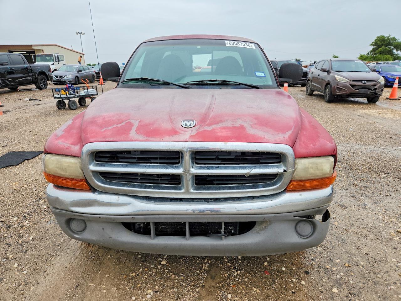 1997 Dodge Dakota Red vin: 1B7GL23X2VS158250