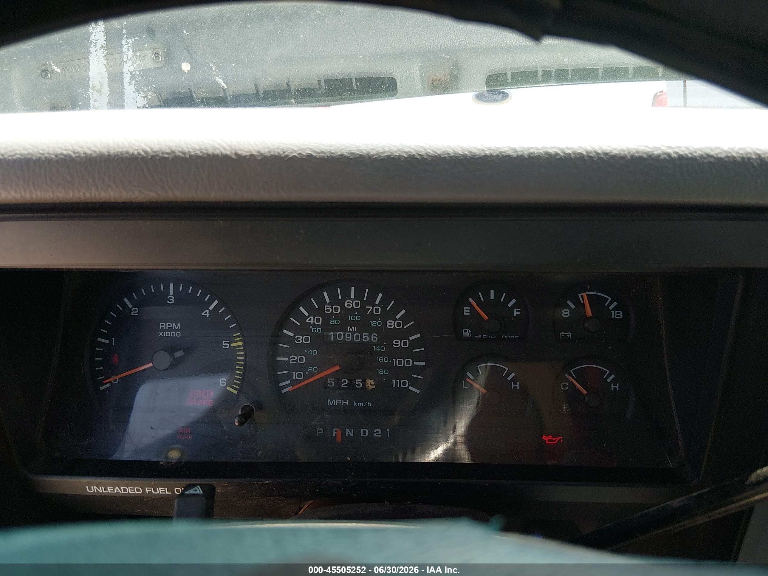 1996 Dodge Dakota   Зеленый vin: 1B7GL23X3TS560761