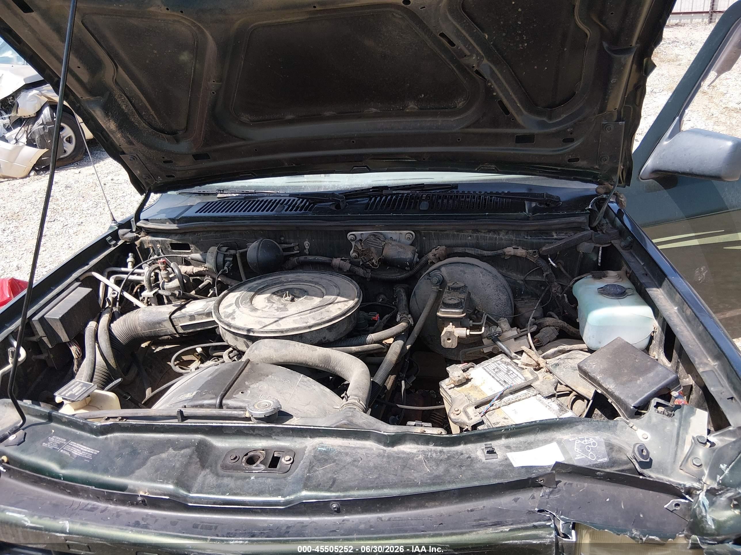 1996 Dodge Dakota   Зеленый vin: 1B7GL23X3TS560761