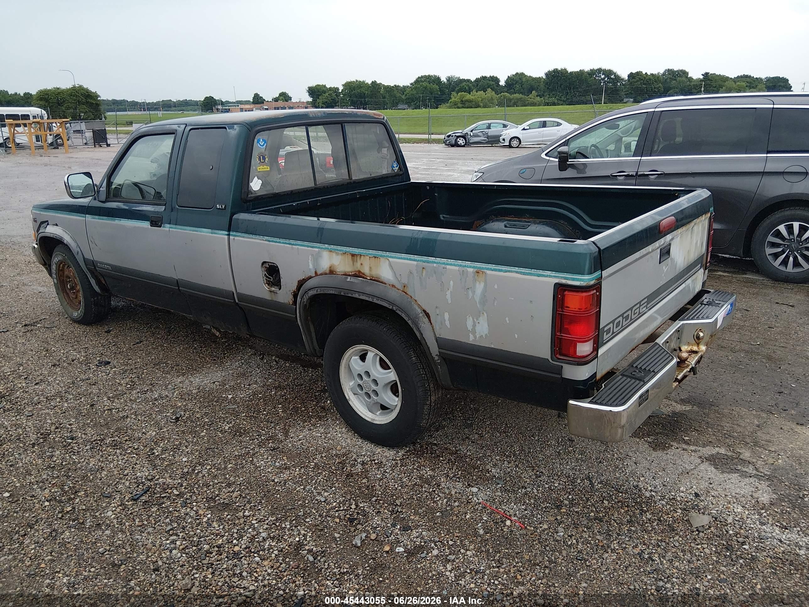 1995 Dodge Dakota   Light Blue vin: 1B7GL23X4SS342732