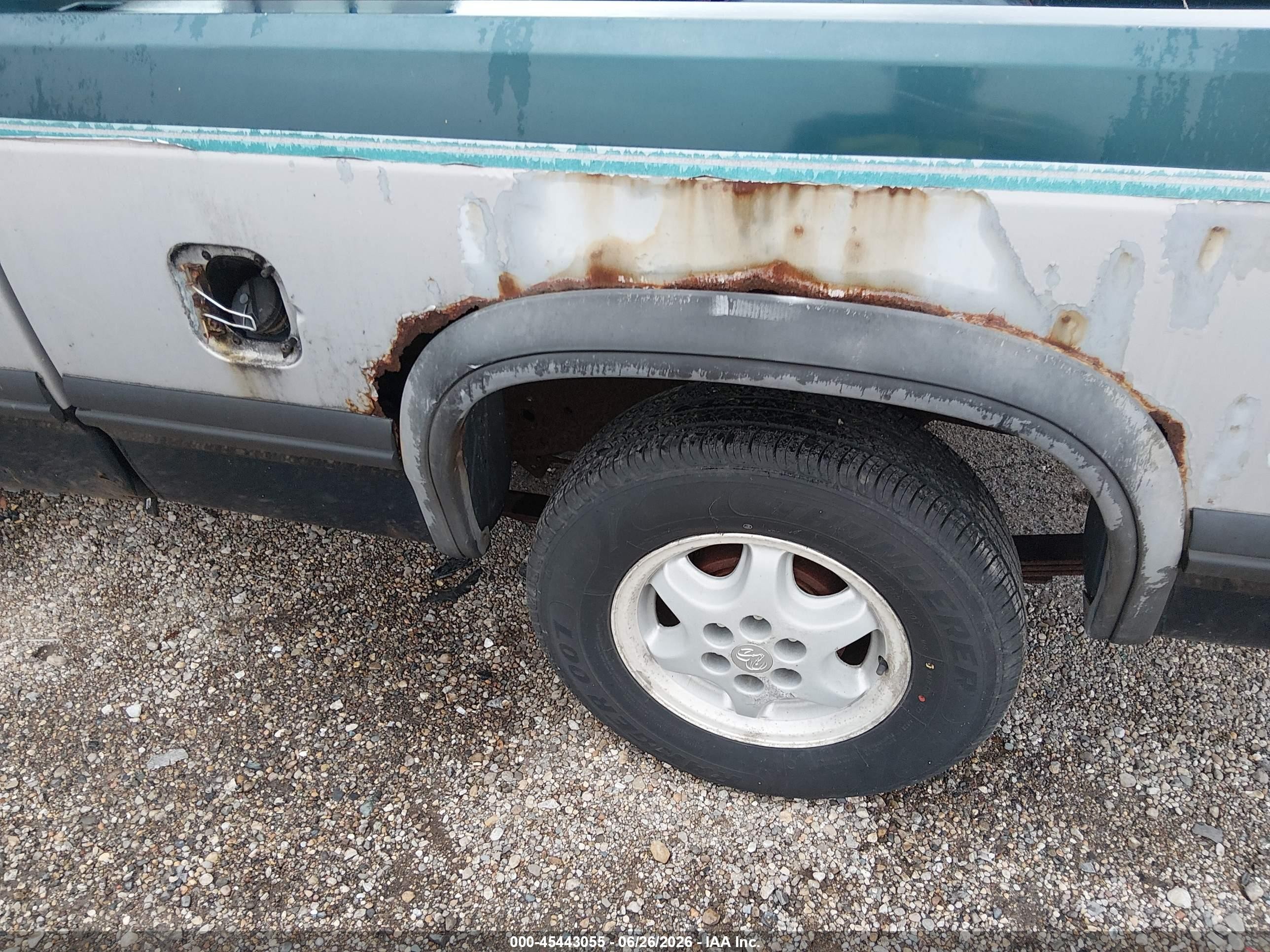 1995 Dodge Dakota   Light Blue vin: 1B7GL23X4SS342732
