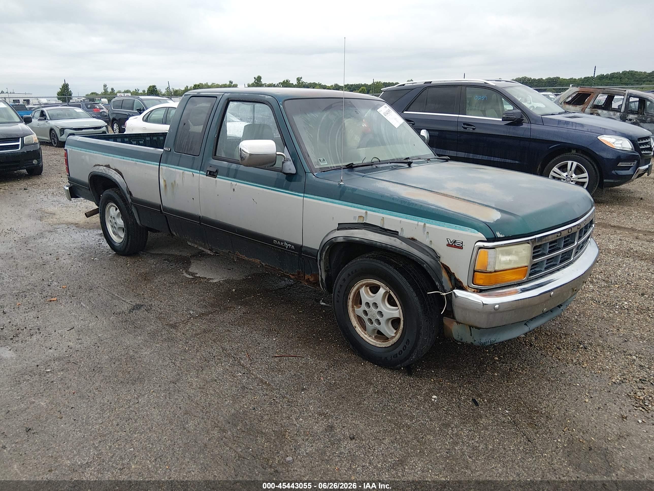 1995 Dodge Dakota   Light Blue vin: 1B7GL23X4SS342732