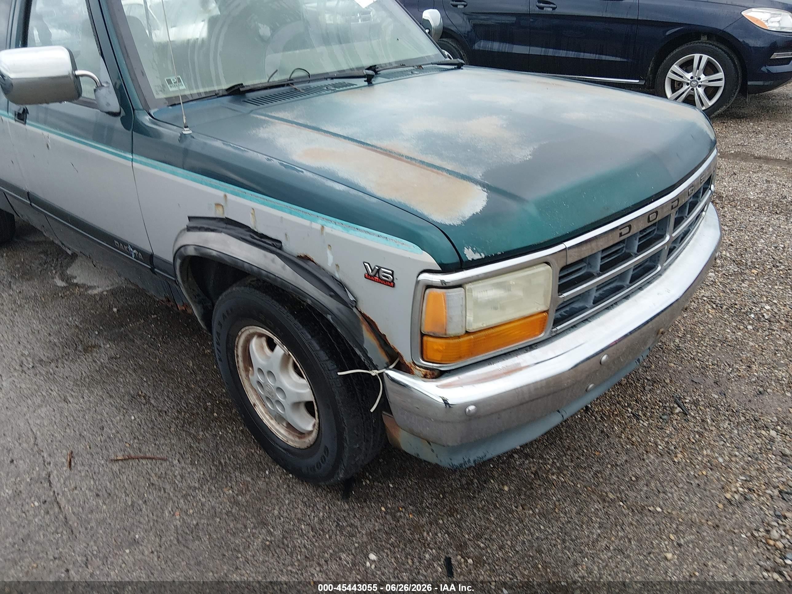 1995 Dodge Dakota   Light Blue vin: 1B7GL23X4SS342732