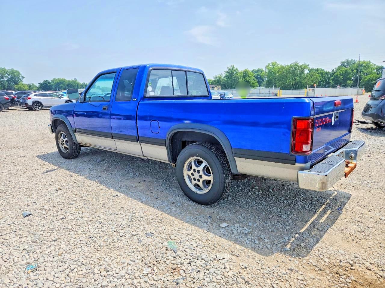 1996 Dodge Dakota Синий vin: 1B7GL23X4TS548960