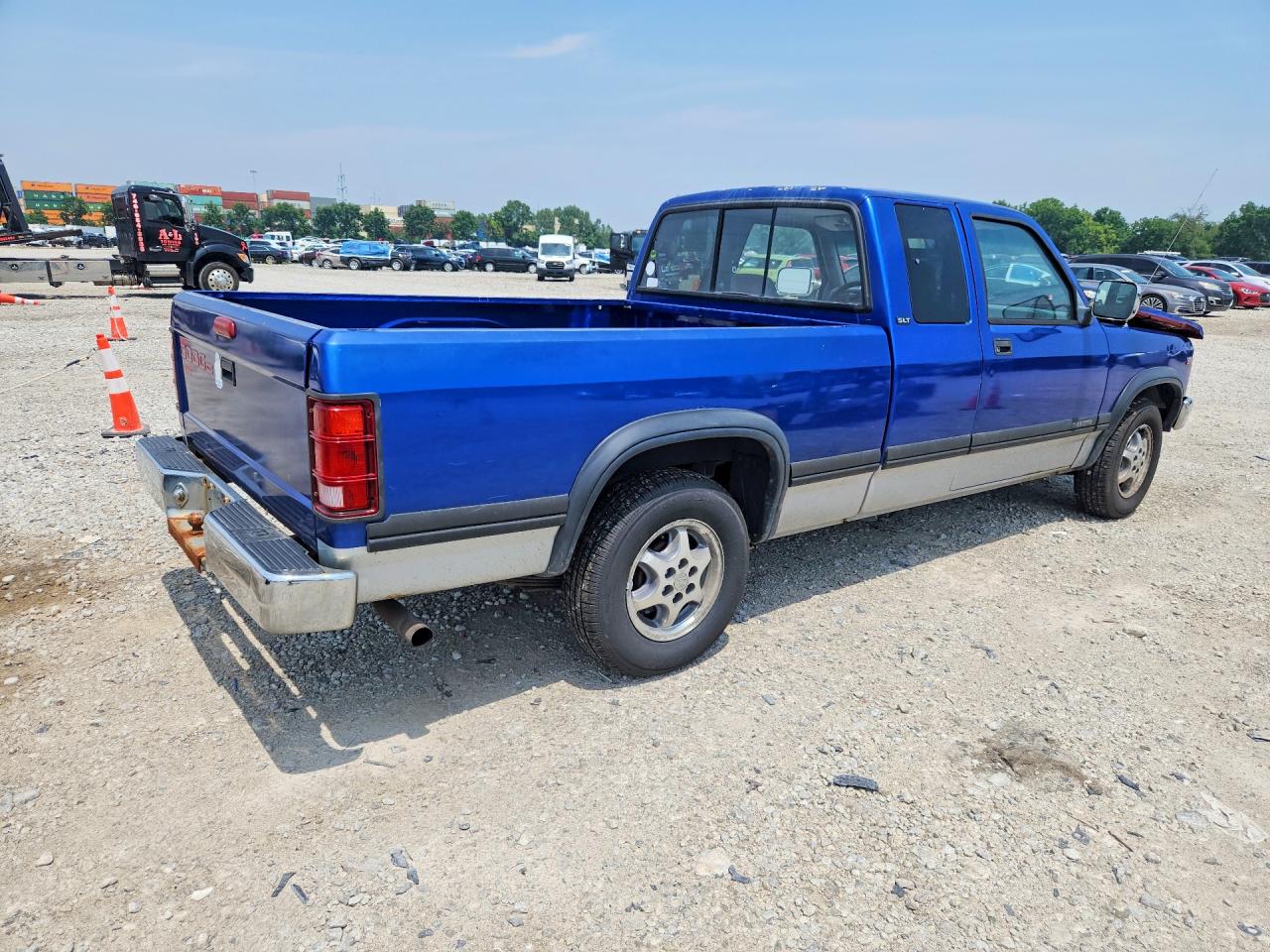 1996 Dodge Dakota Синий vin: 1B7GL23X4TS548960