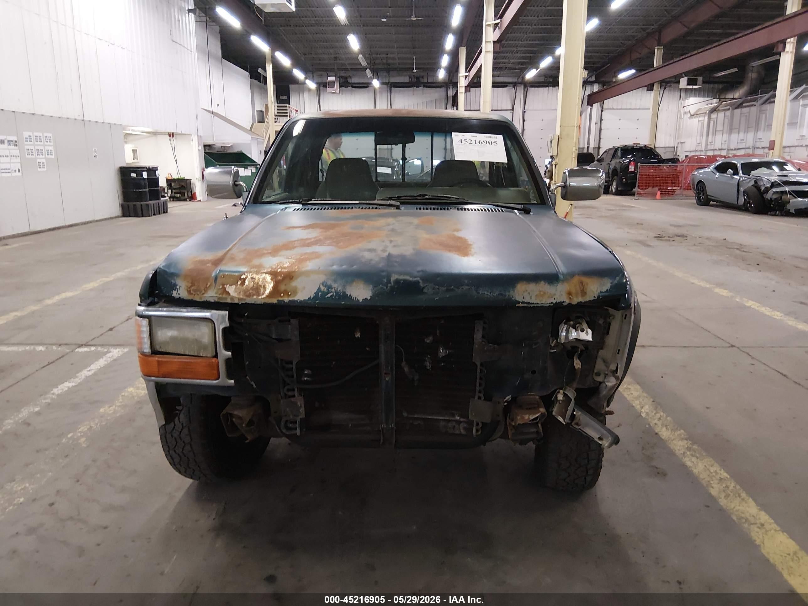 1994 Dodge Dakota   Зеленый vin: 1B7GL23X5RS709227