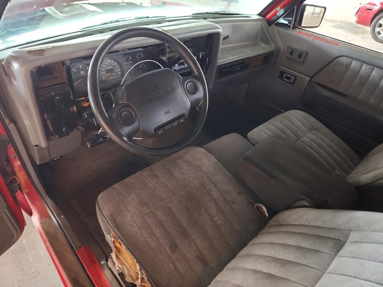 1996 Dodge Dakota Red vin: 1B7GL23X5TS579263