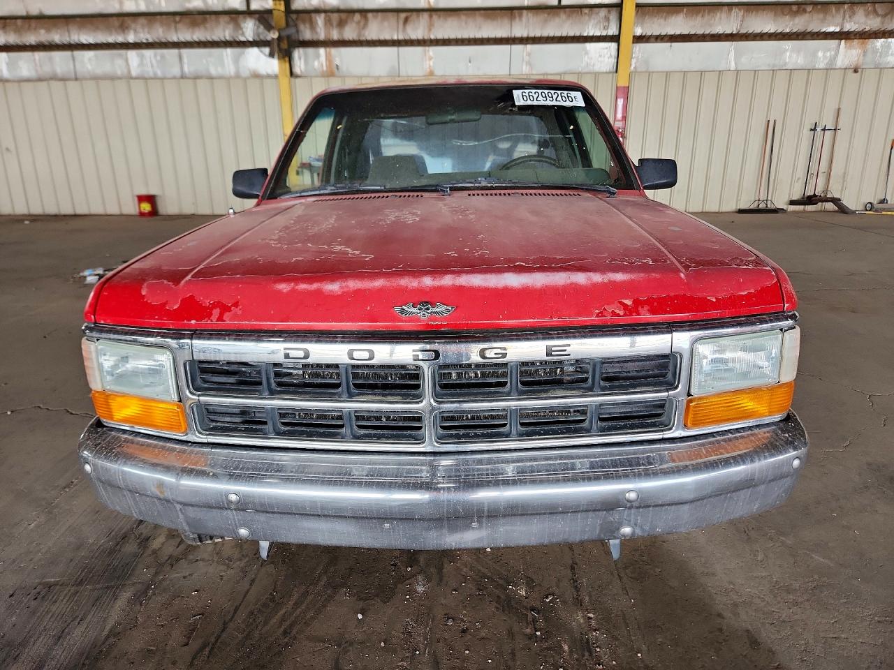 1996 Dodge Dakota Red vin: 1B7GL23X5TS579263