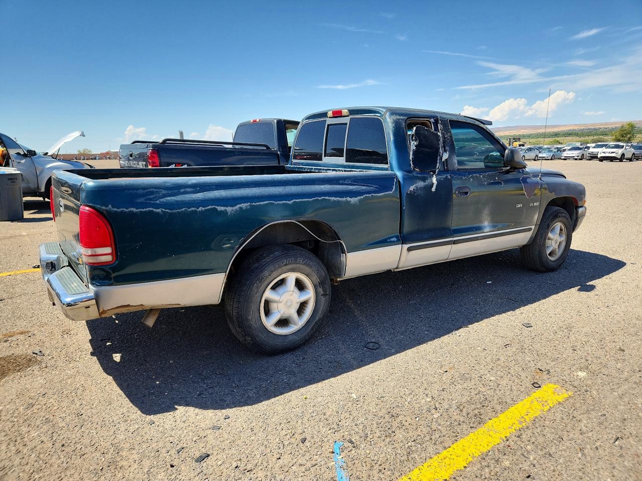 1997 Dodge Dakota Green vin: 1B7GL23X5VS294047