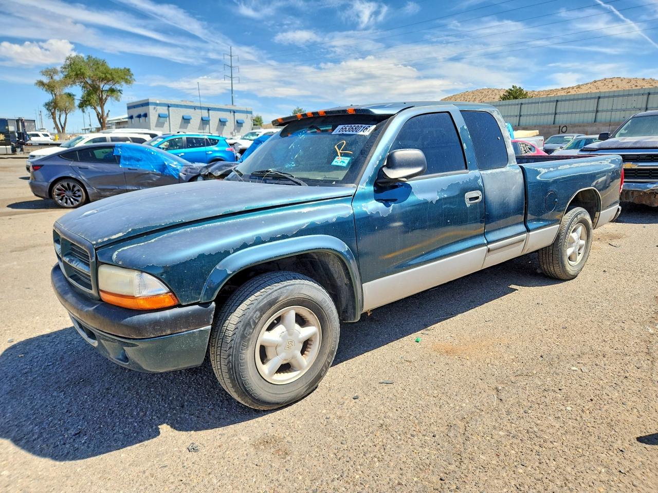 1997 Dodge Dakota Green vin: 1B7GL23X5VS294047