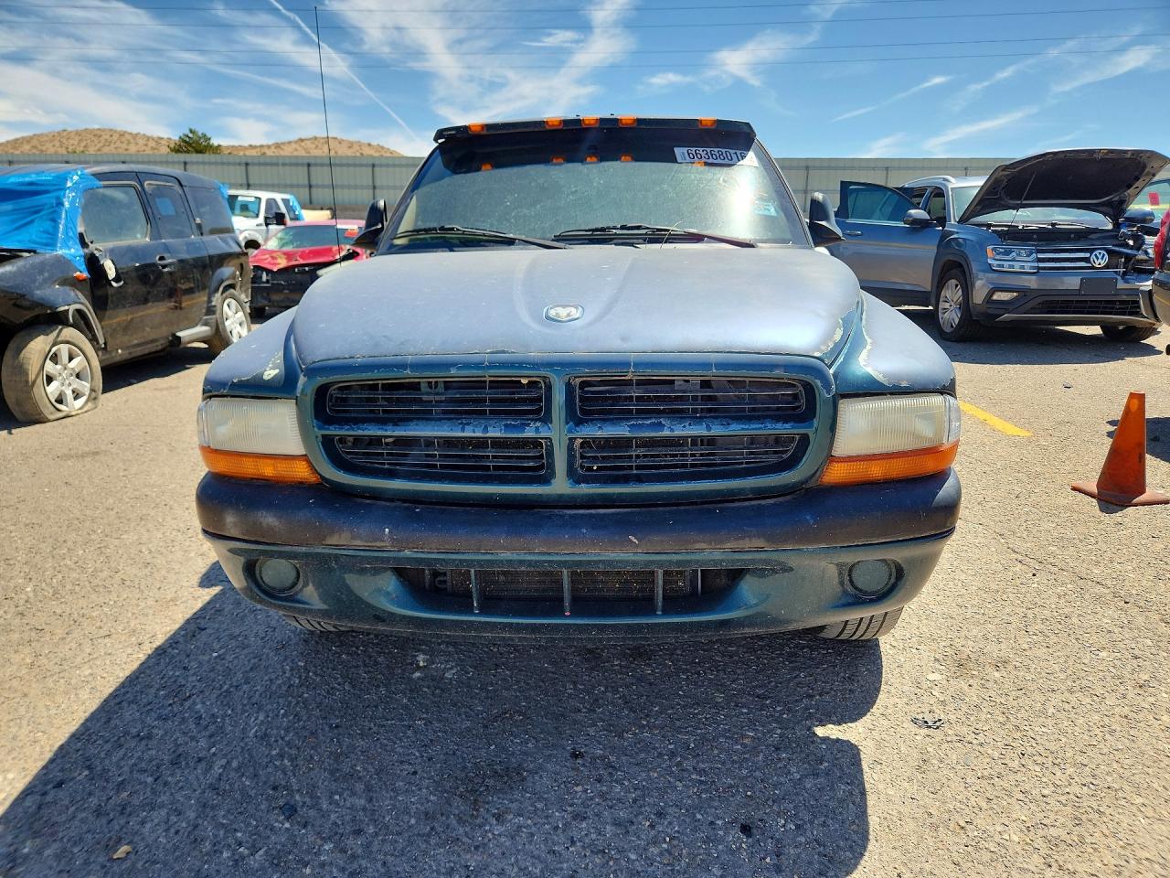 1997 Dodge Dakota Green vin: 1B7GL23X5VS294047