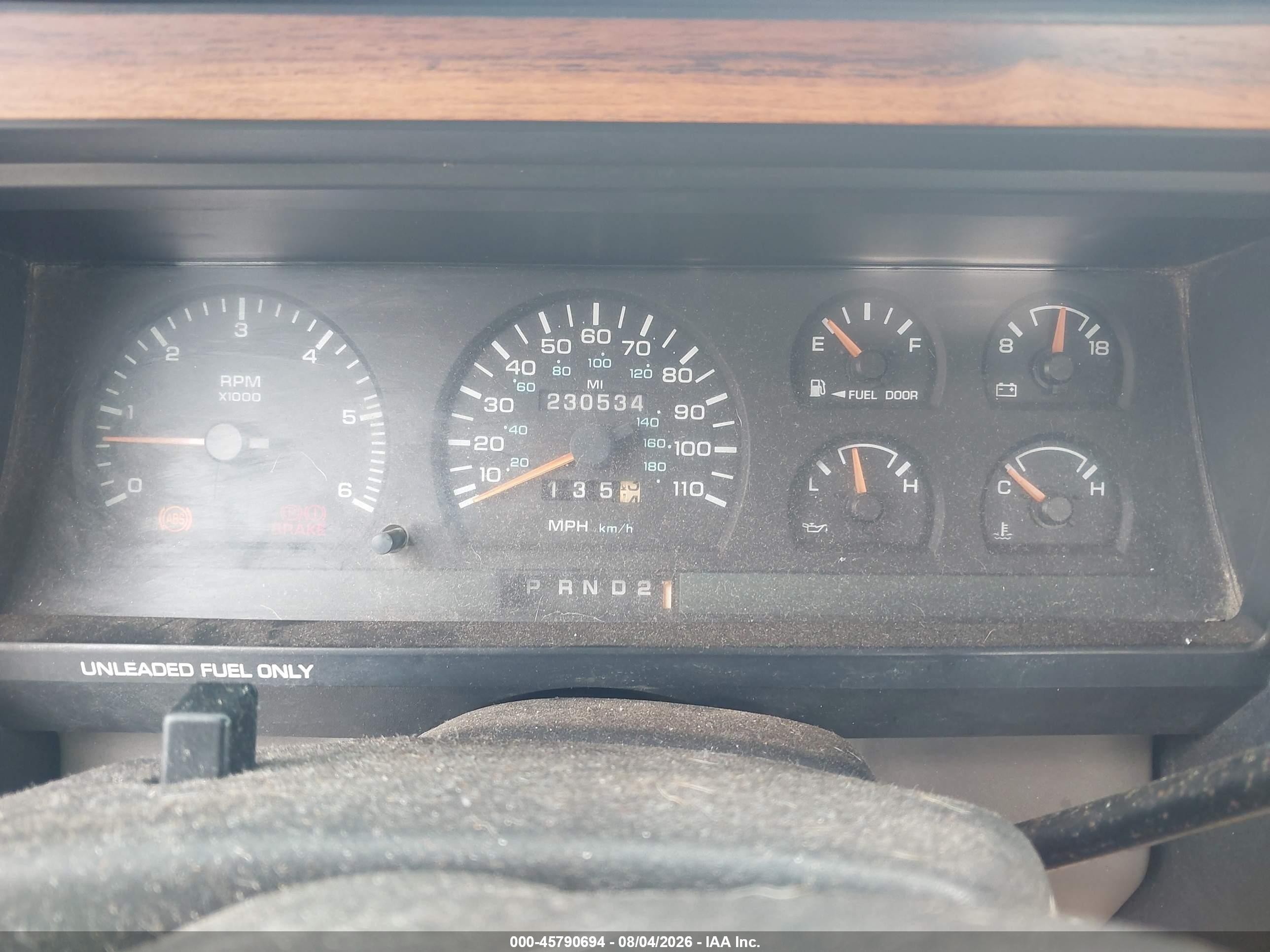 1996 Dodge Dakota   Blue vin: 1B7GL23X6TS507066
