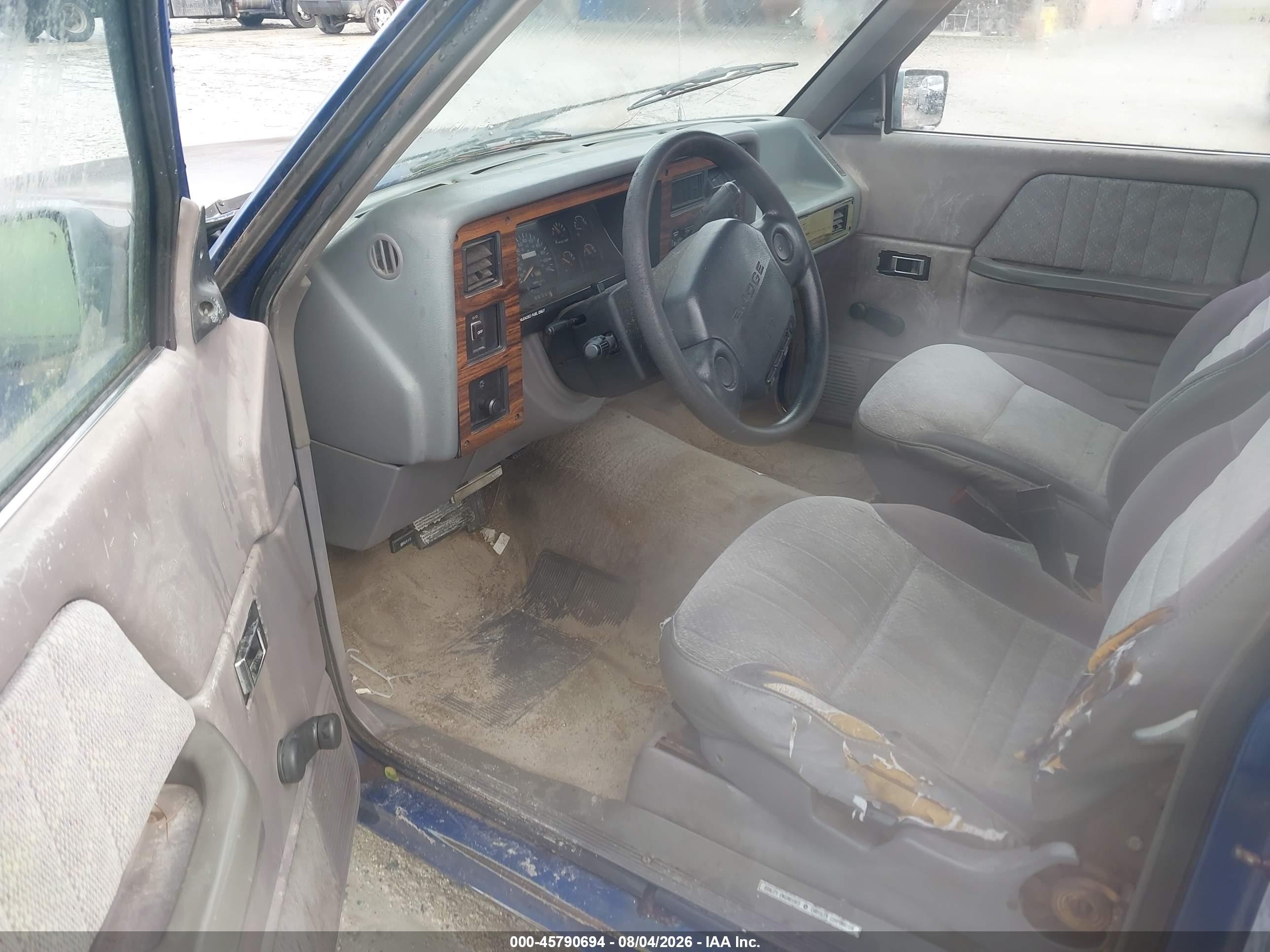 1996 Dodge Dakota   Blue vin: 1B7GL23X6TS507066
