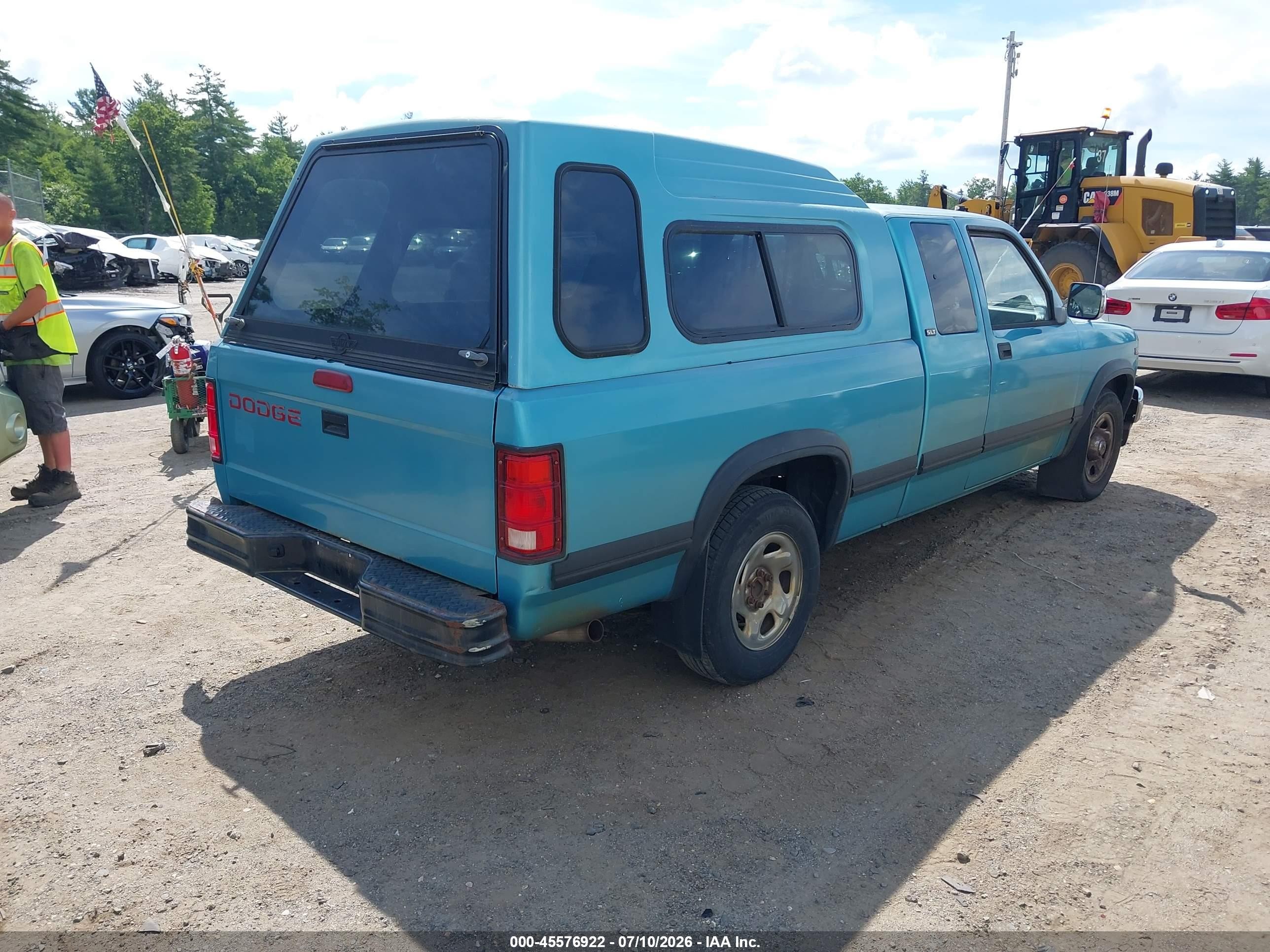 1996 Dodge Dakota   Blue vin: 1B7GL23X6TS548930