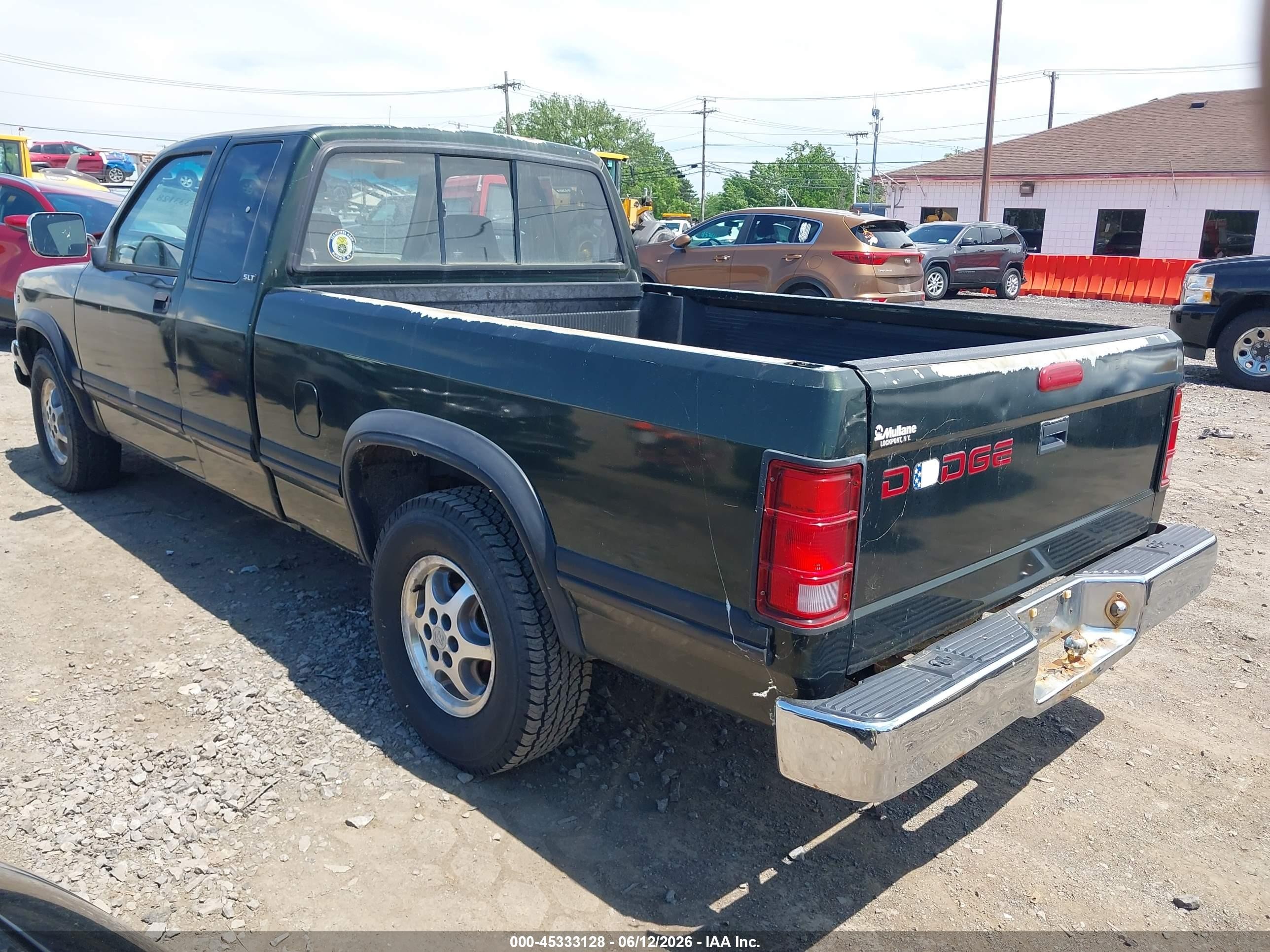 1996 Dodge Dakota   Green vin: 1B7GL23X6TS549107