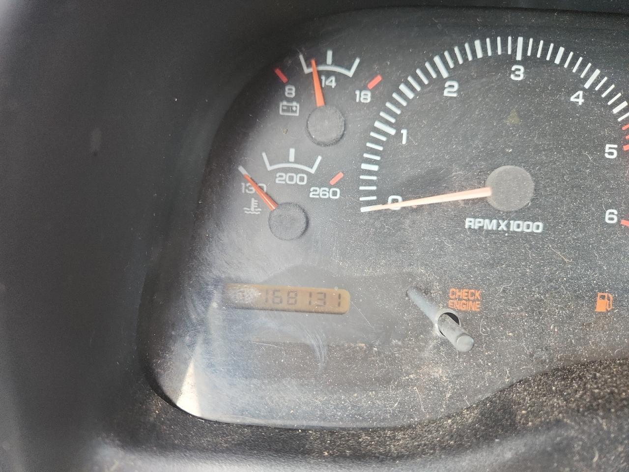 1997 Dodge Dakota Red vin: 1B7GL23X6VS124098