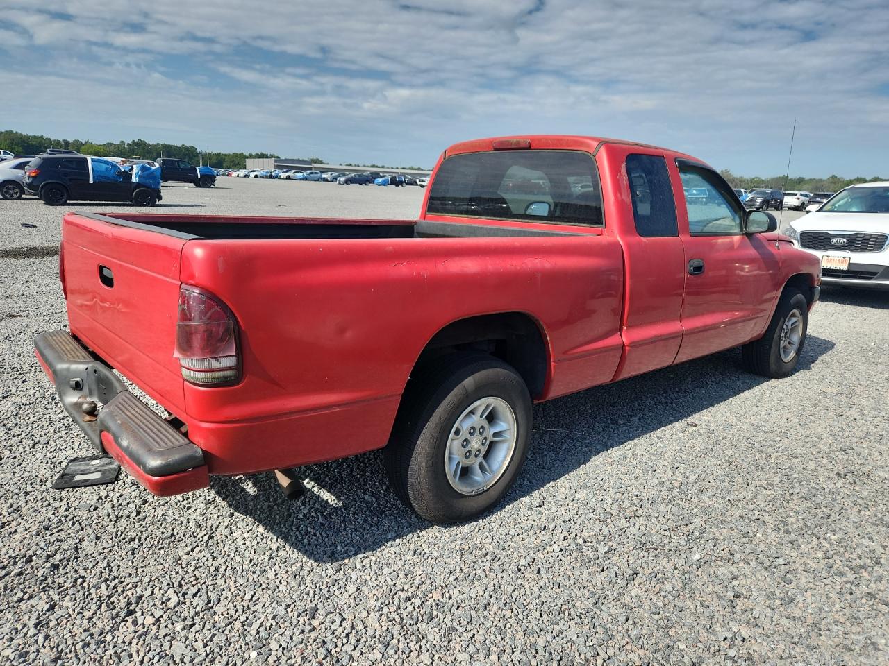 1997 Dodge Dakota Red vin: 1B7GL23X6VS124098