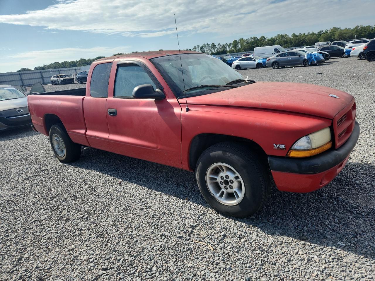 1997 Dodge Dakota Red vin: 1B7GL23X6VS124098