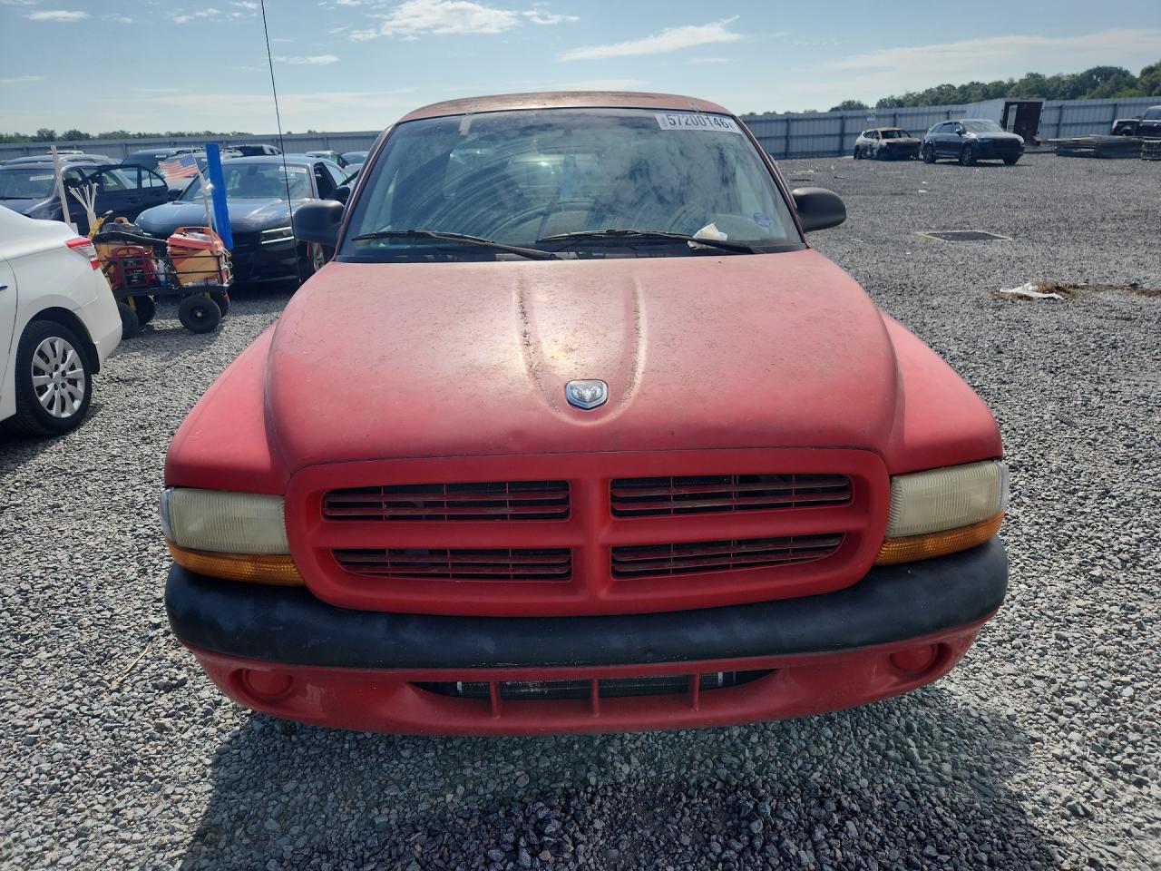 1997 Dodge Dakota Red vin: 1B7GL23X6VS124098