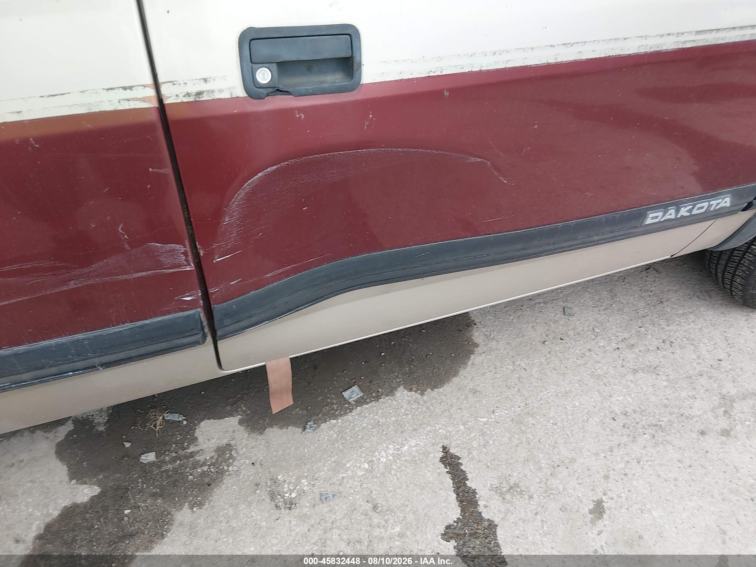 1993 Dodge Dakota Brown vin: 1B7GL23X7PS134108