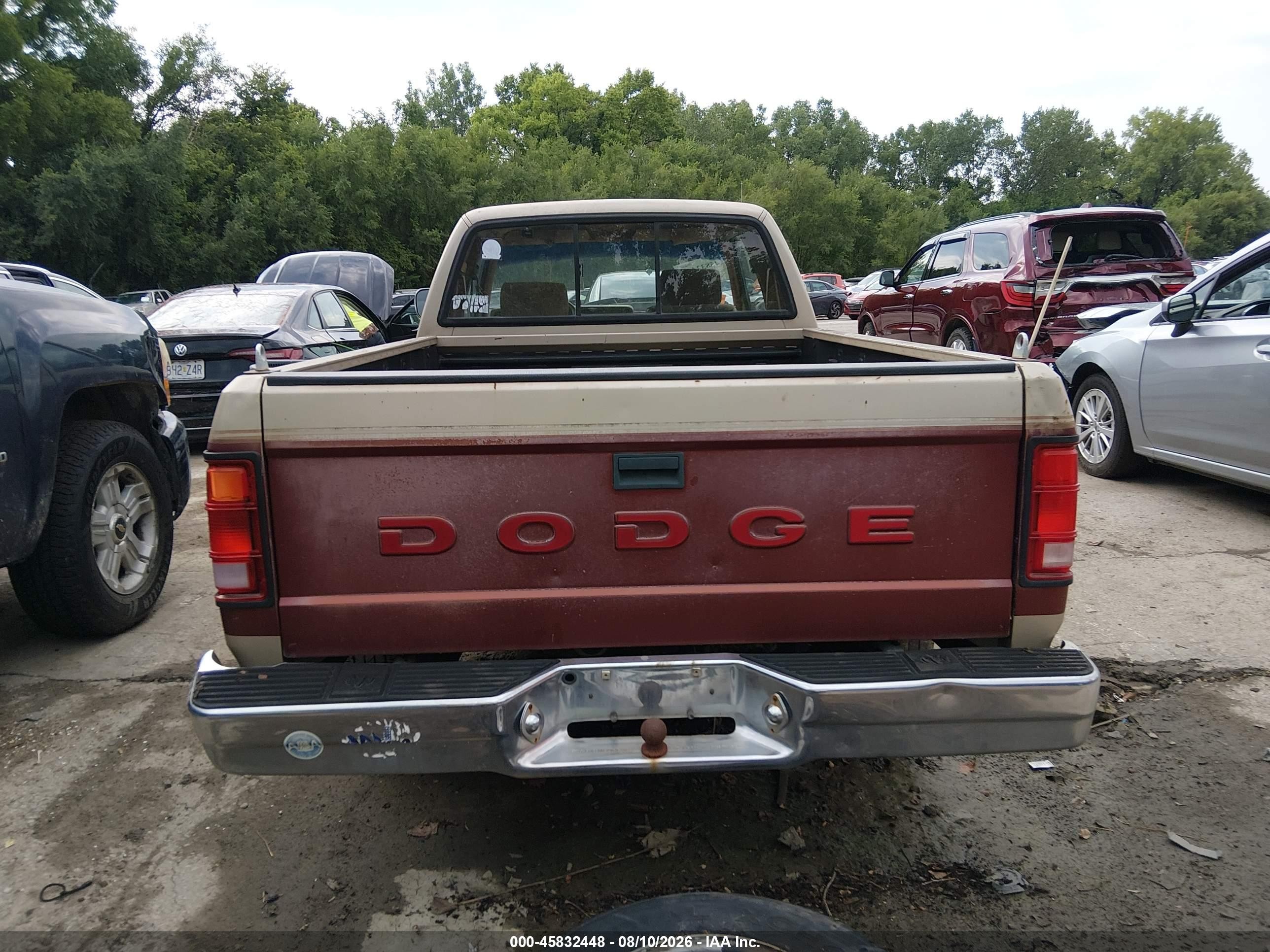 1993 Dodge Dakota Brown vin: 1B7GL23X7PS134108