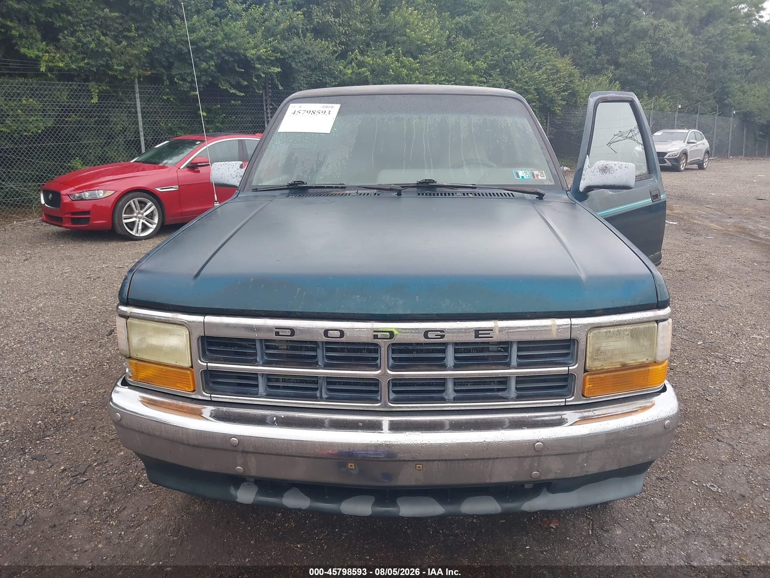 1994 Dodge Dakota   Green vin: 1B7GL23X7RS692804