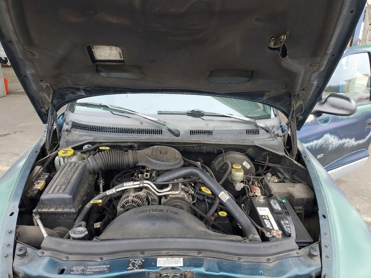 1997 Dodge Dakota Зеленый vin: 1B7GL23X7VS147275