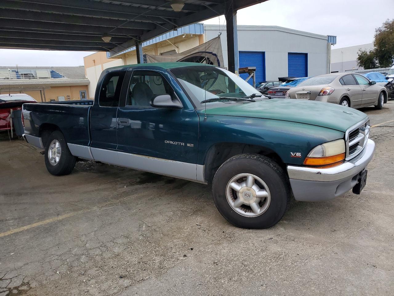 1997 Dodge Dakota Зеленый vin: 1B7GL23X7VS147275