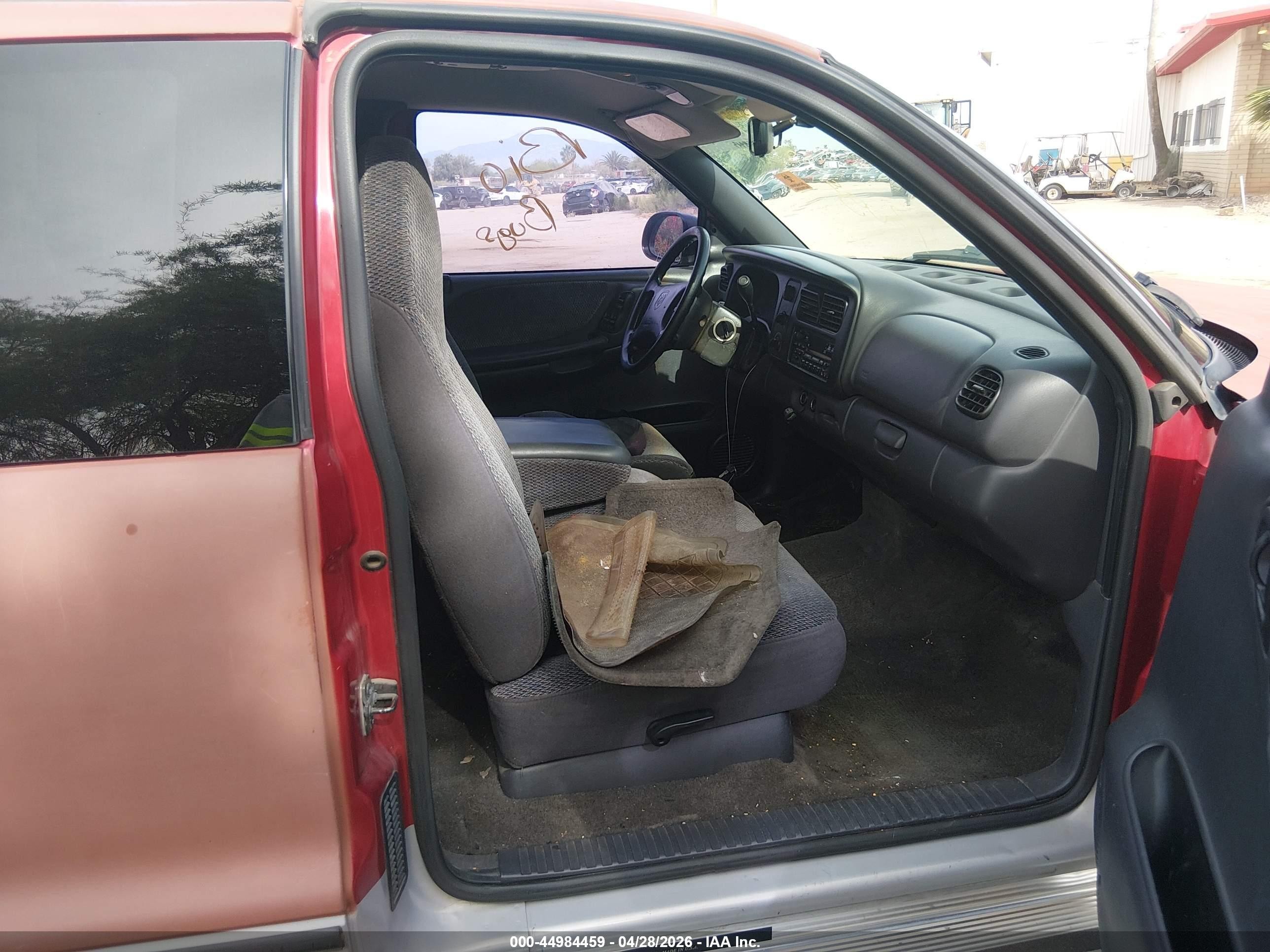 1997 Dodge Dakota Slt/sport Red vin: 1B7GL23X7VS263916