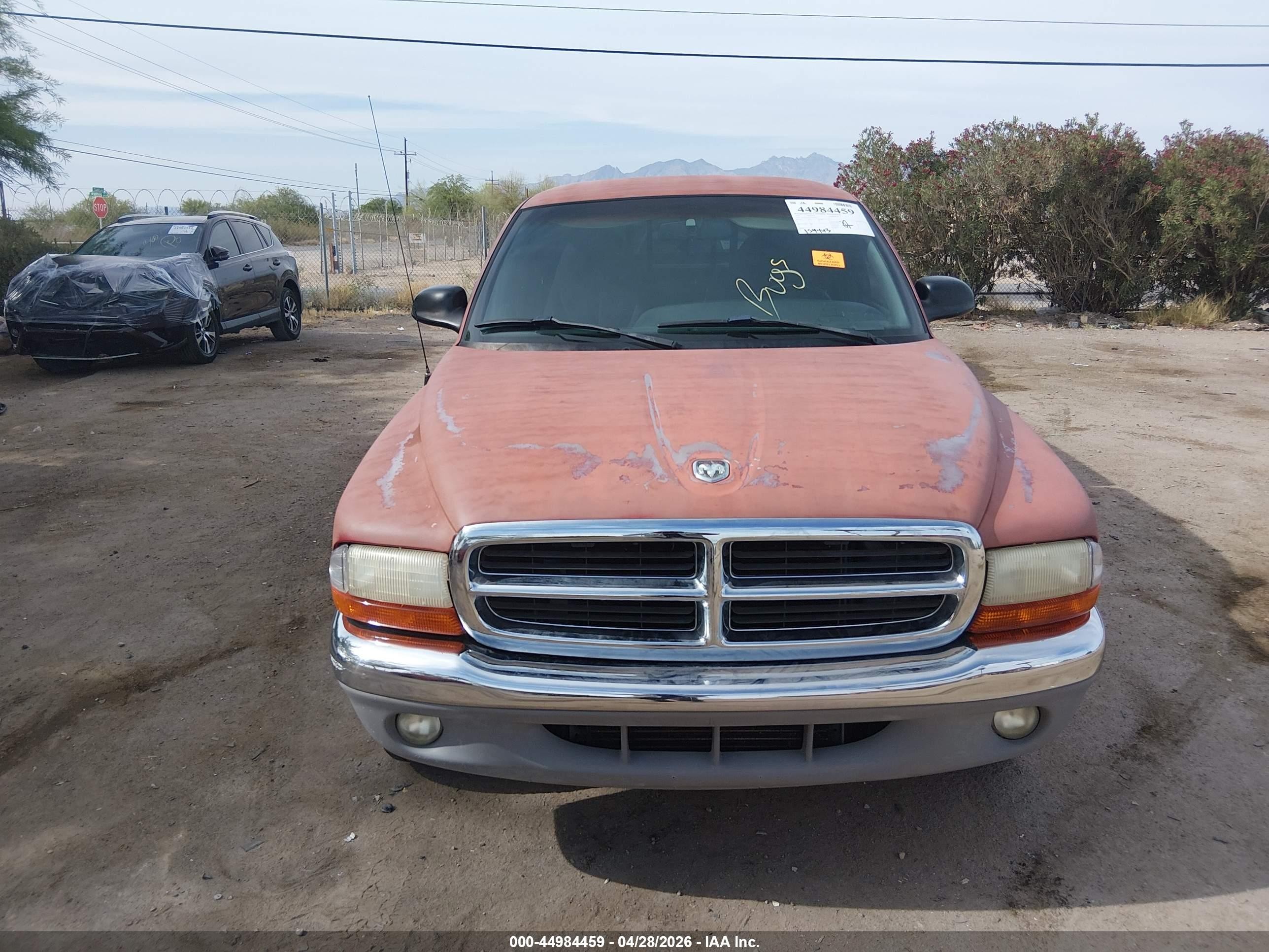1997 Dodge Dakota Slt/sport Red vin: 1B7GL23X7VS263916