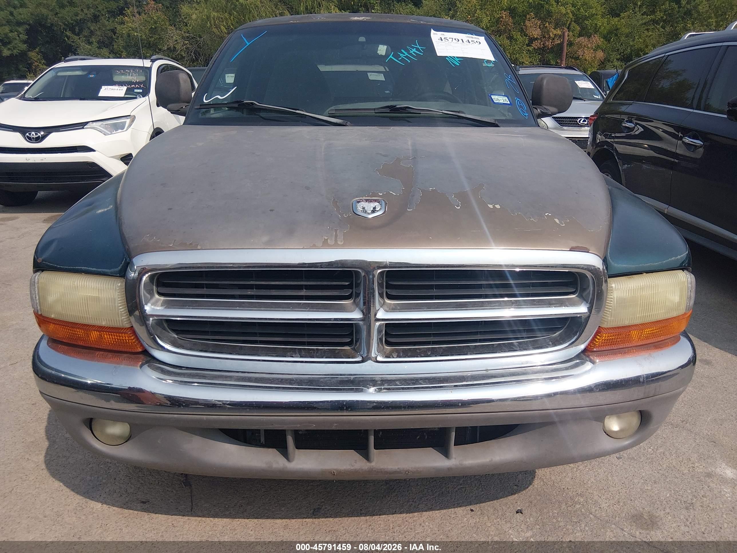 1997 Dodge Dakota Slt/sport Green vin: 1B7GL23X8VS292096