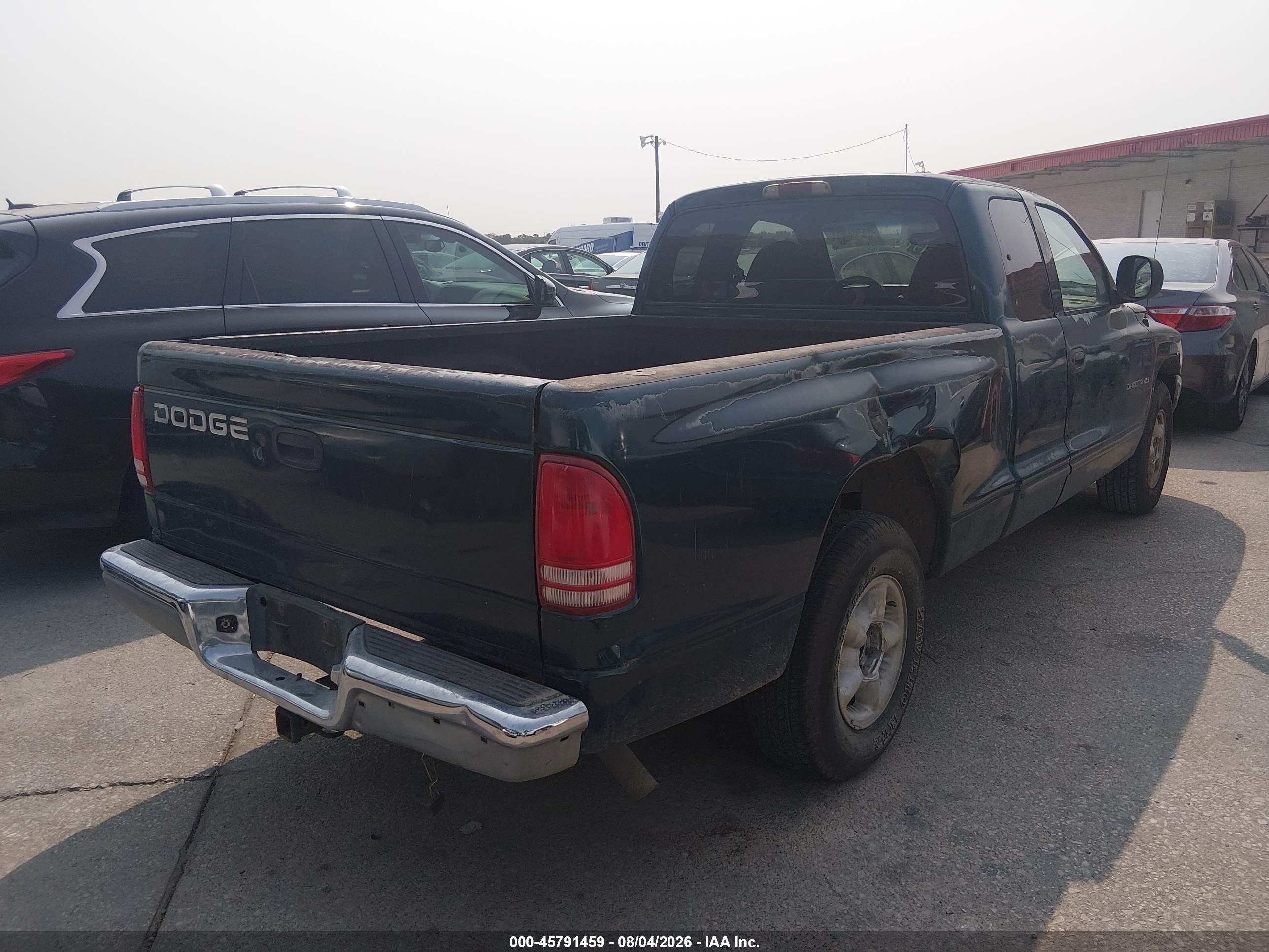 1997 Dodge Dakota Slt/sport Green vin: 1B7GL23X8VS292096