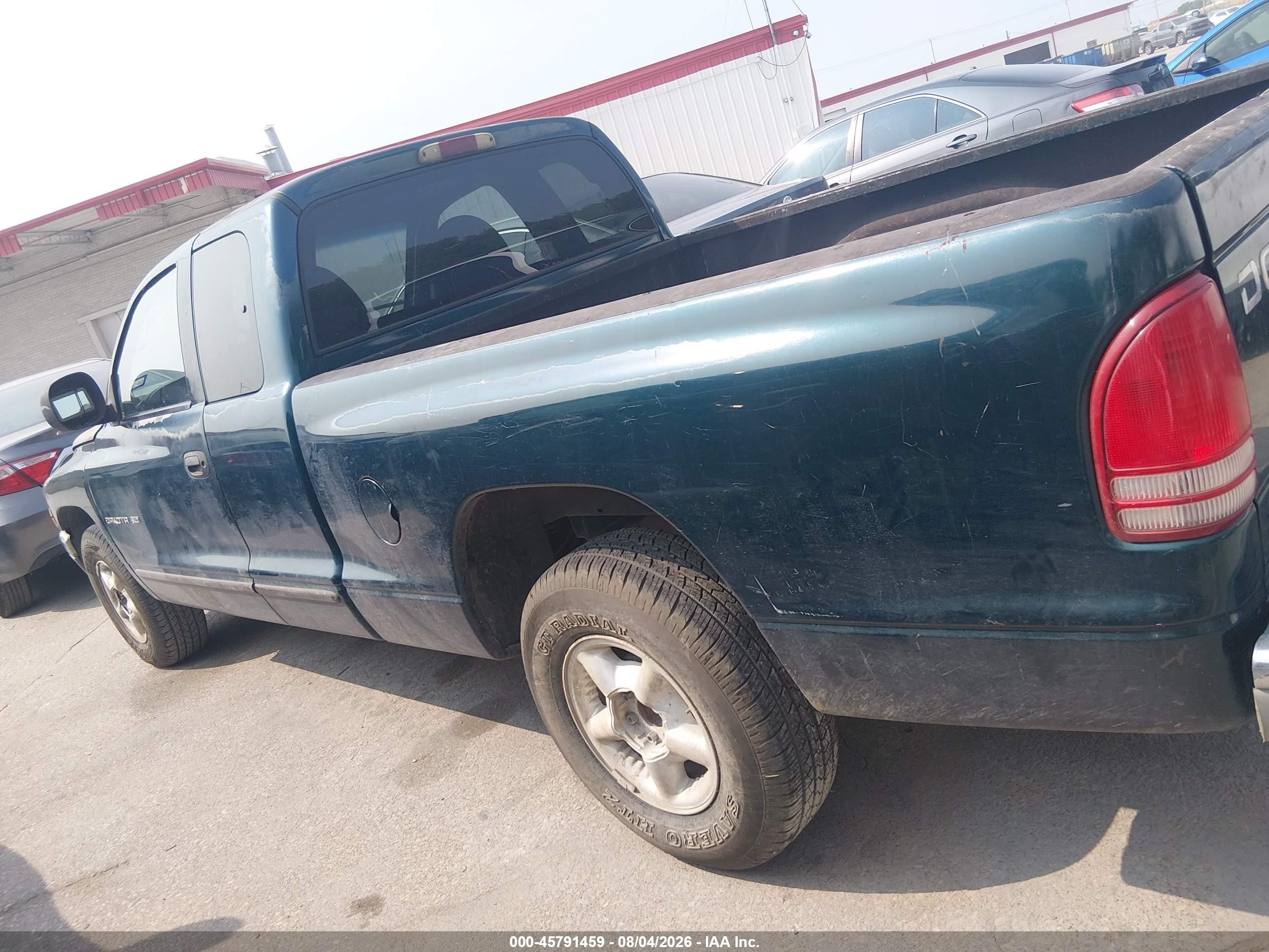 1997 Dodge Dakota Slt/sport Green vin: 1B7GL23X8VS292096