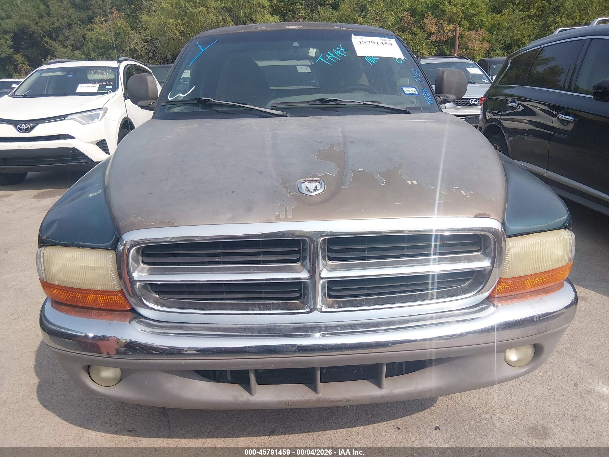 1997 Dodge Dakota Slt/sport Green vin: 1B7GL23X8VS292096