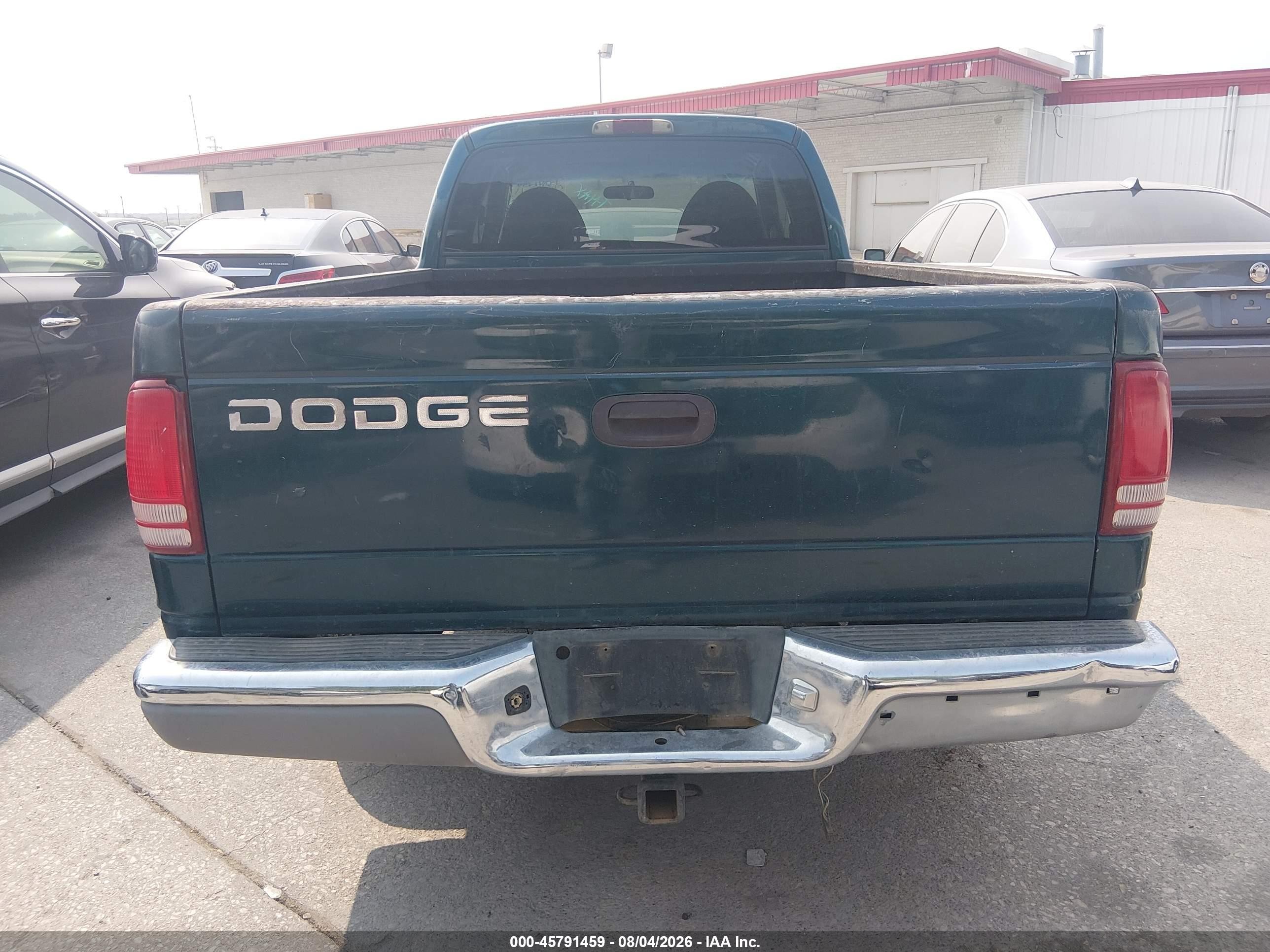 1997 Dodge Dakota Slt/sport Green vin: 1B7GL23X8VS292096