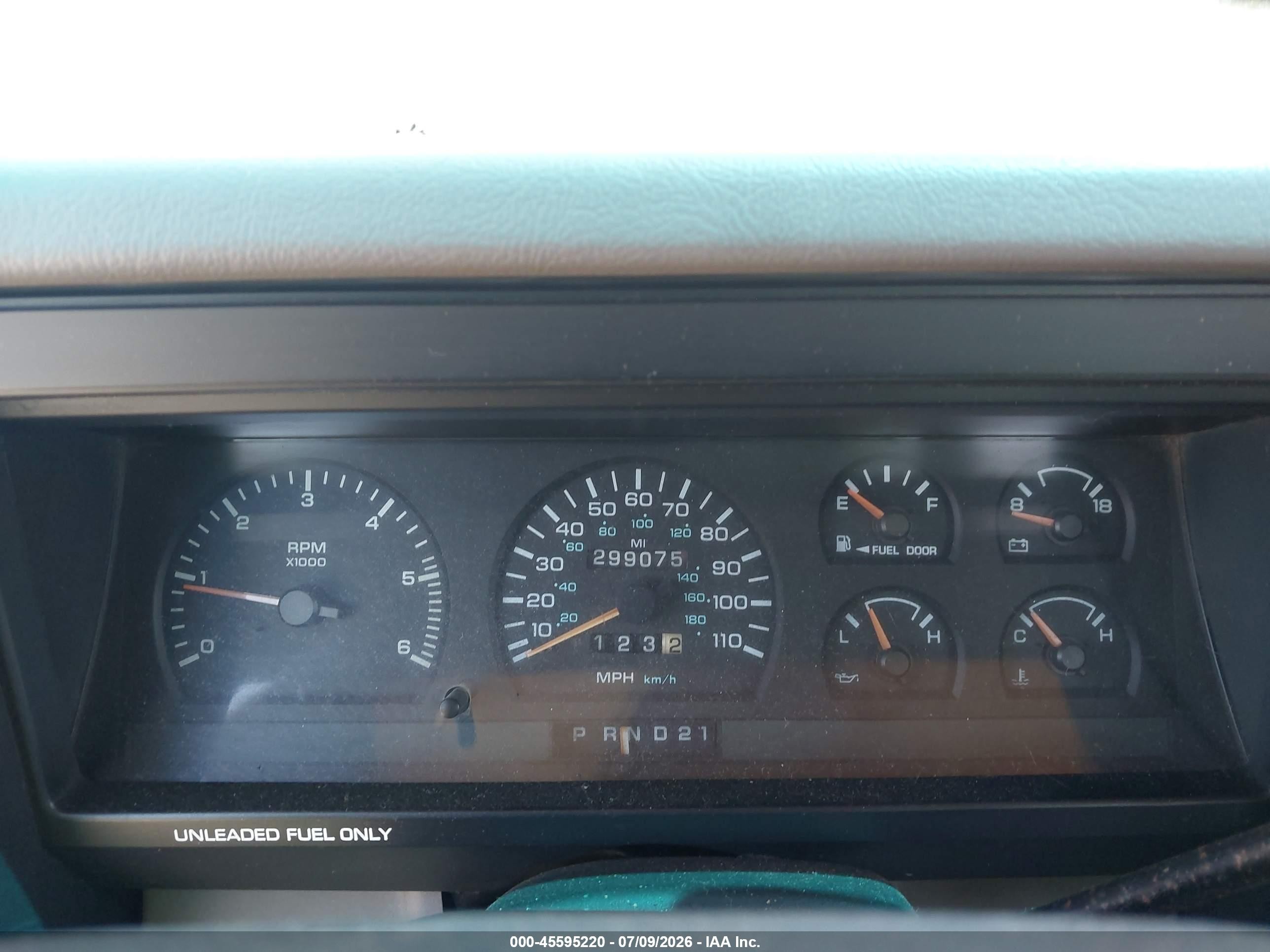 1995 Dodge Dakota   Зеленый vin: 1B7GL23X9SW935477