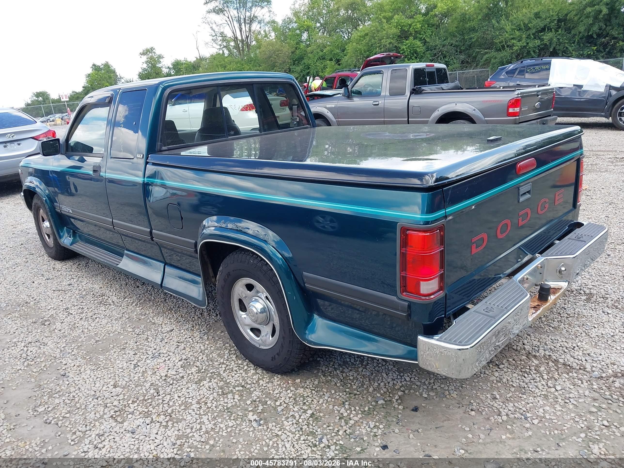 1994 Dodge Dakota   Green vin: 1B7GL23XXRW115158
