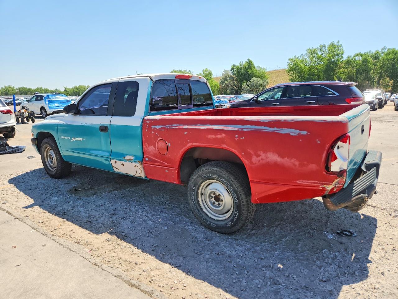 1997 Dodge Dakota Two Tone vin: 1B7GL23XXVS151045