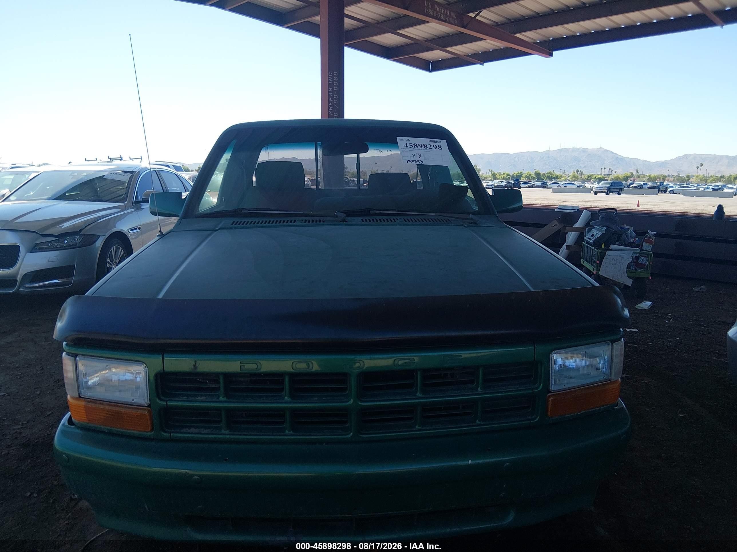 1993 Dodge Dakota   Green vin: 1B7GL23Y2PS247585