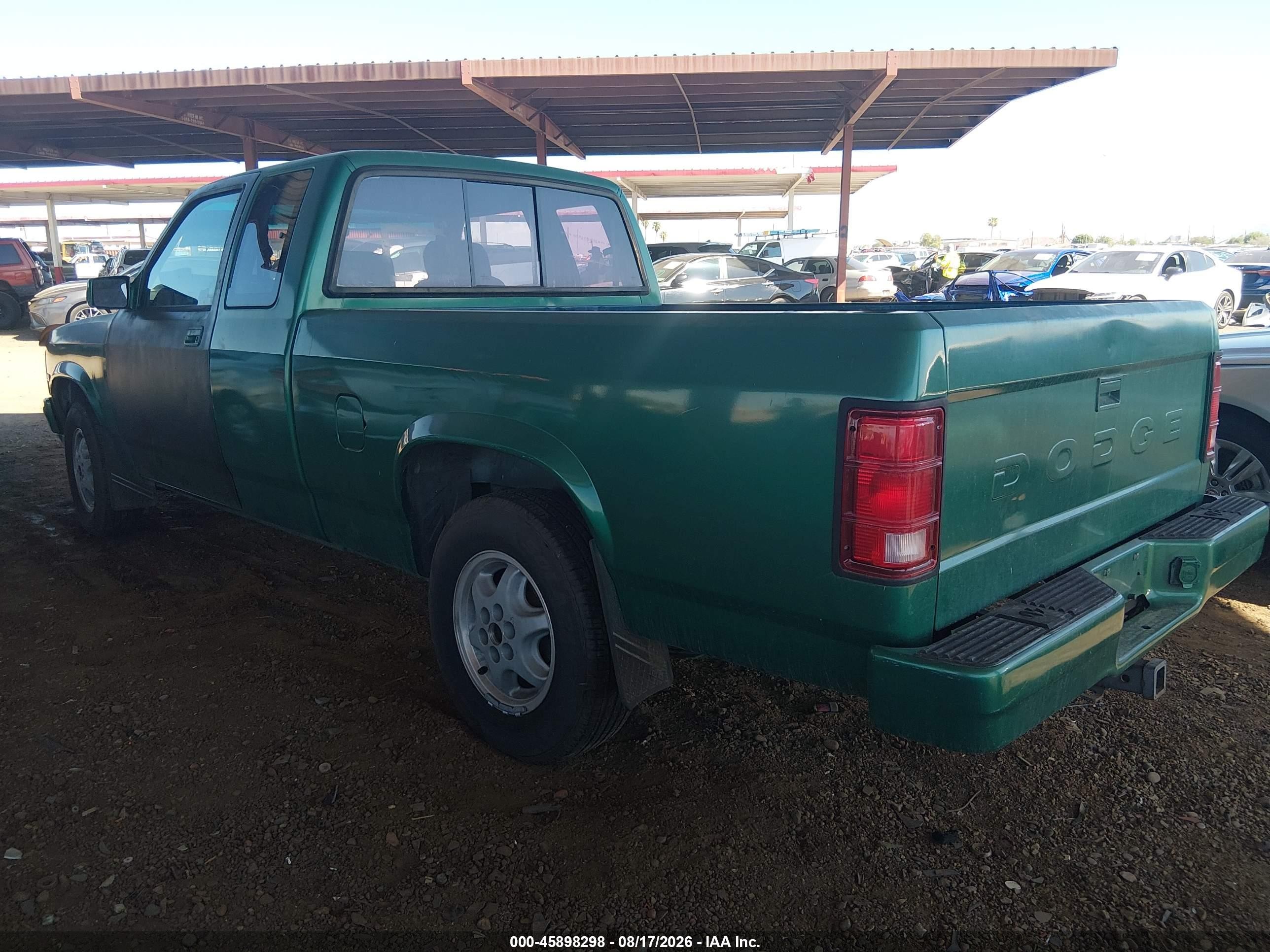 1993 Dodge Dakota   Green vin: 1B7GL23Y2PS247585