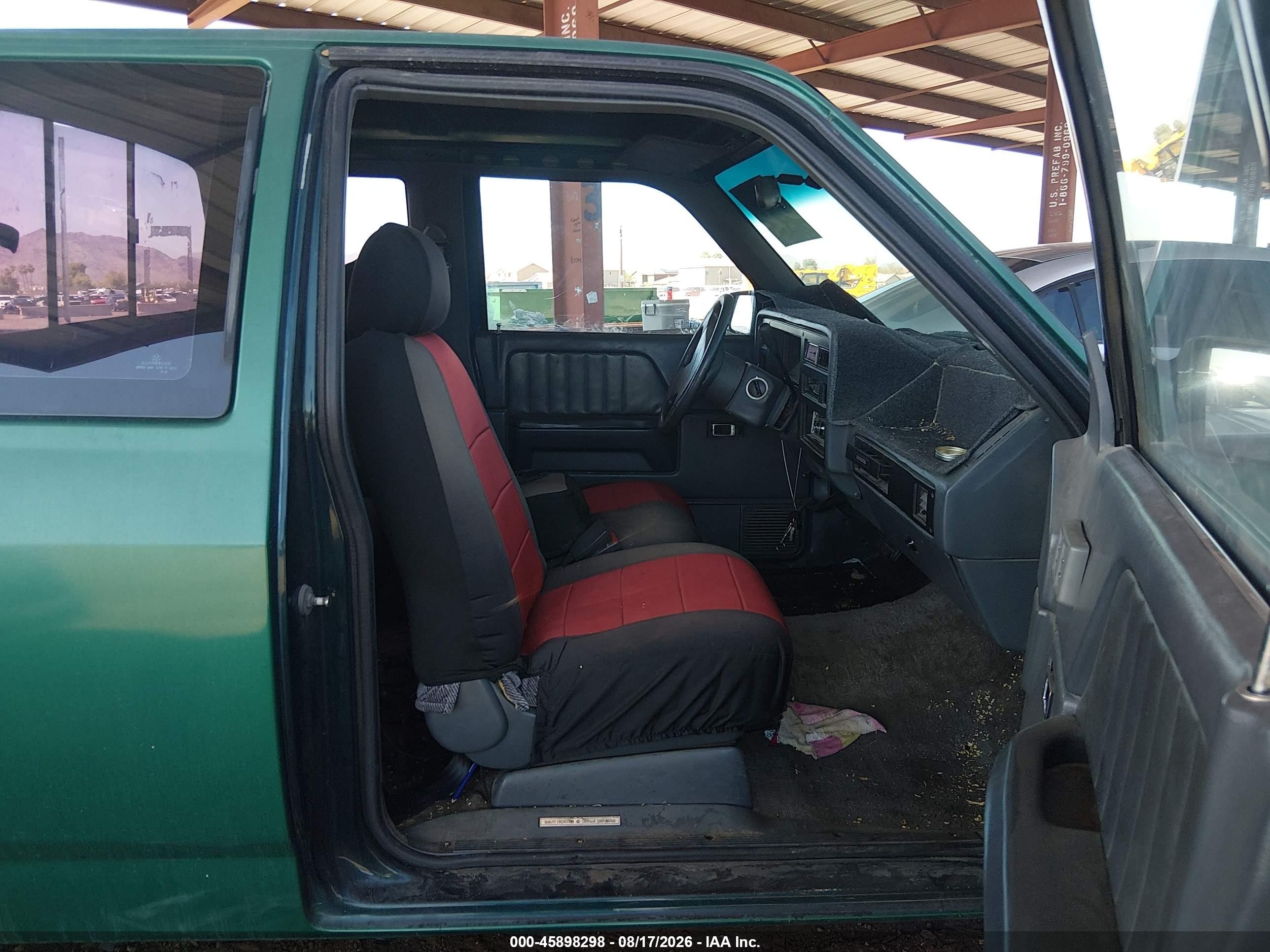 1993 Dodge Dakota   Green vin: 1B7GL23Y2PS247585