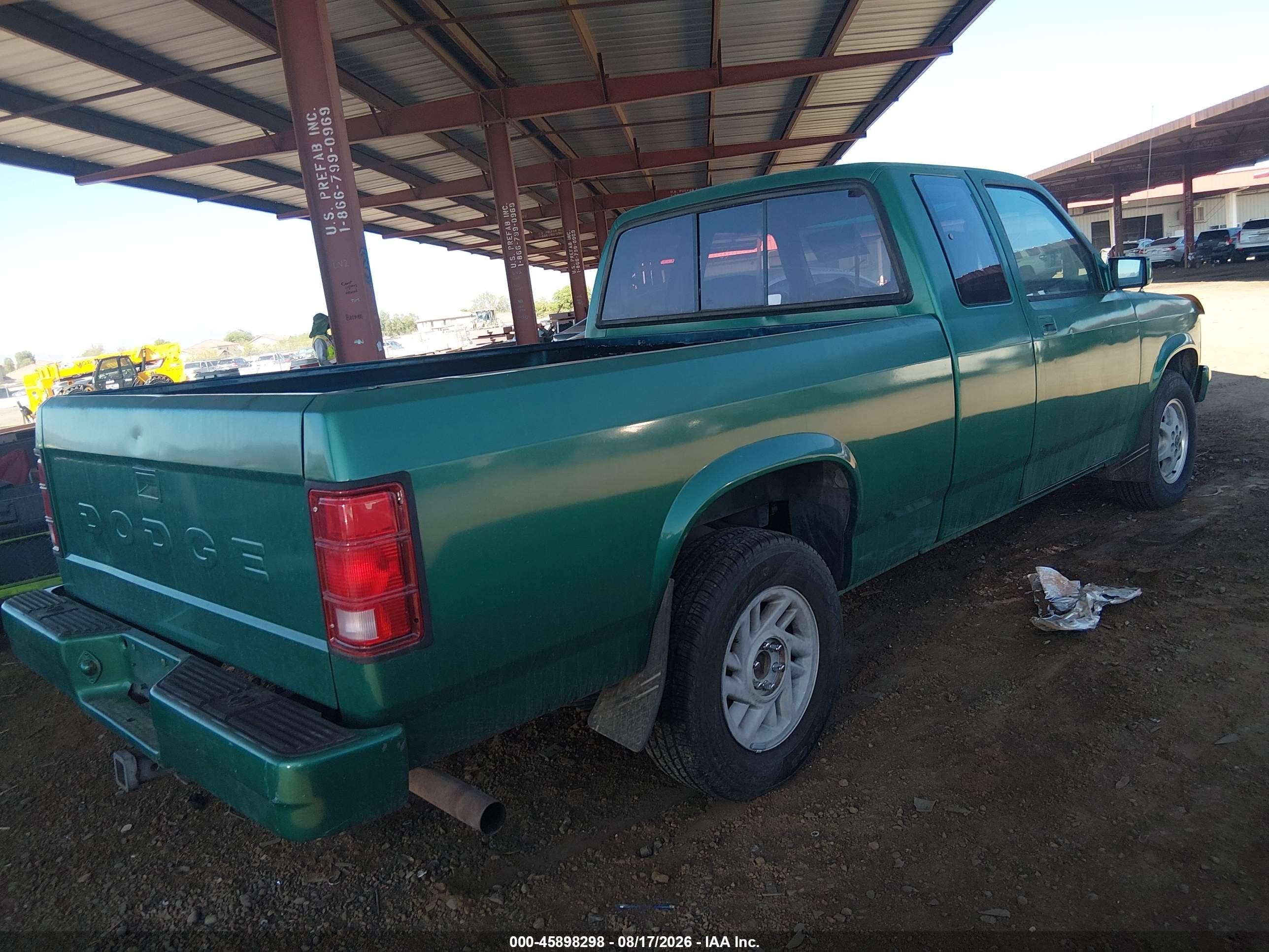 1993 Dodge Dakota   Green vin: 1B7GL23Y2PS247585