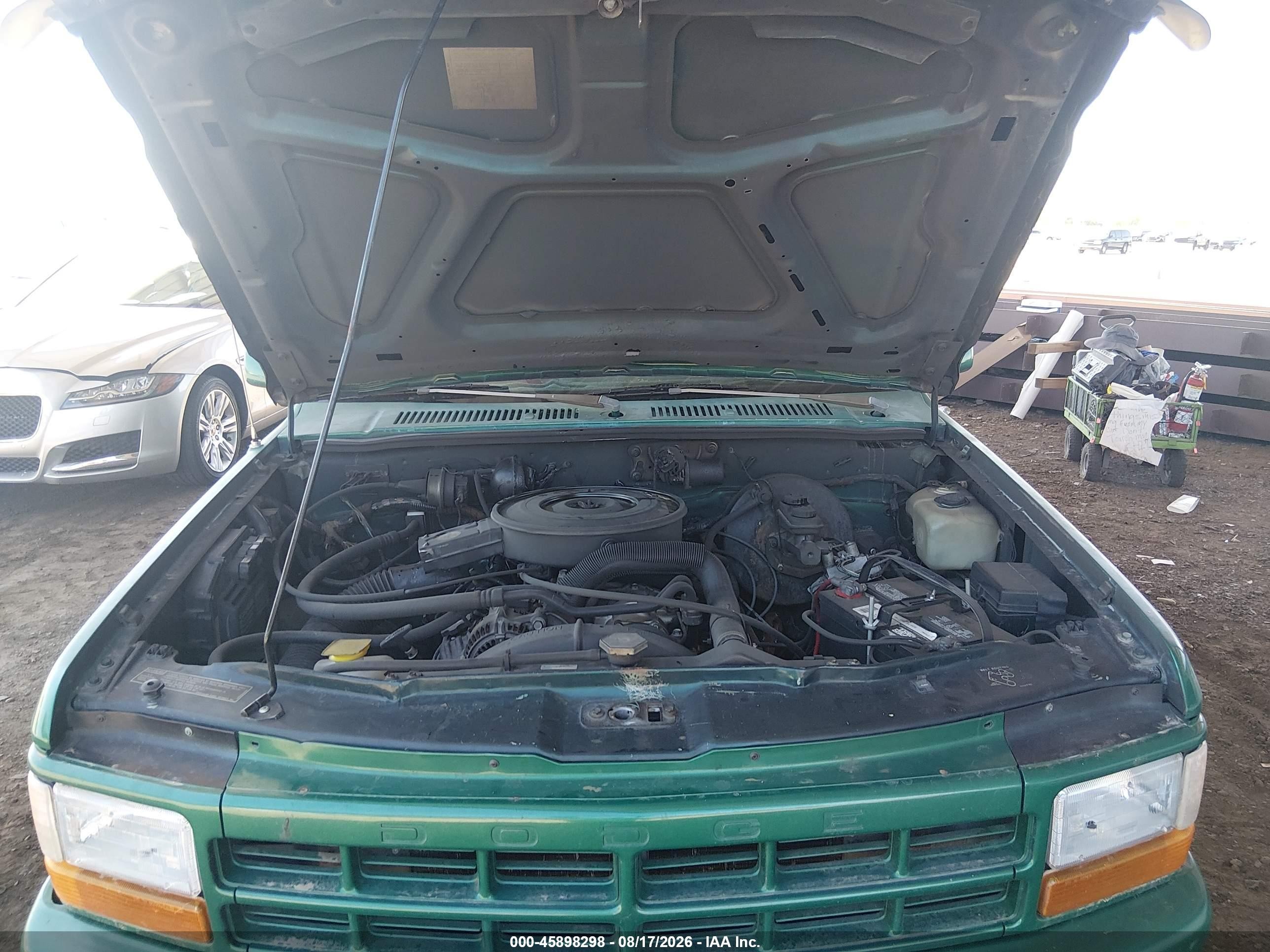 1993 Dodge Dakota   Green vin: 1B7GL23Y2PS247585