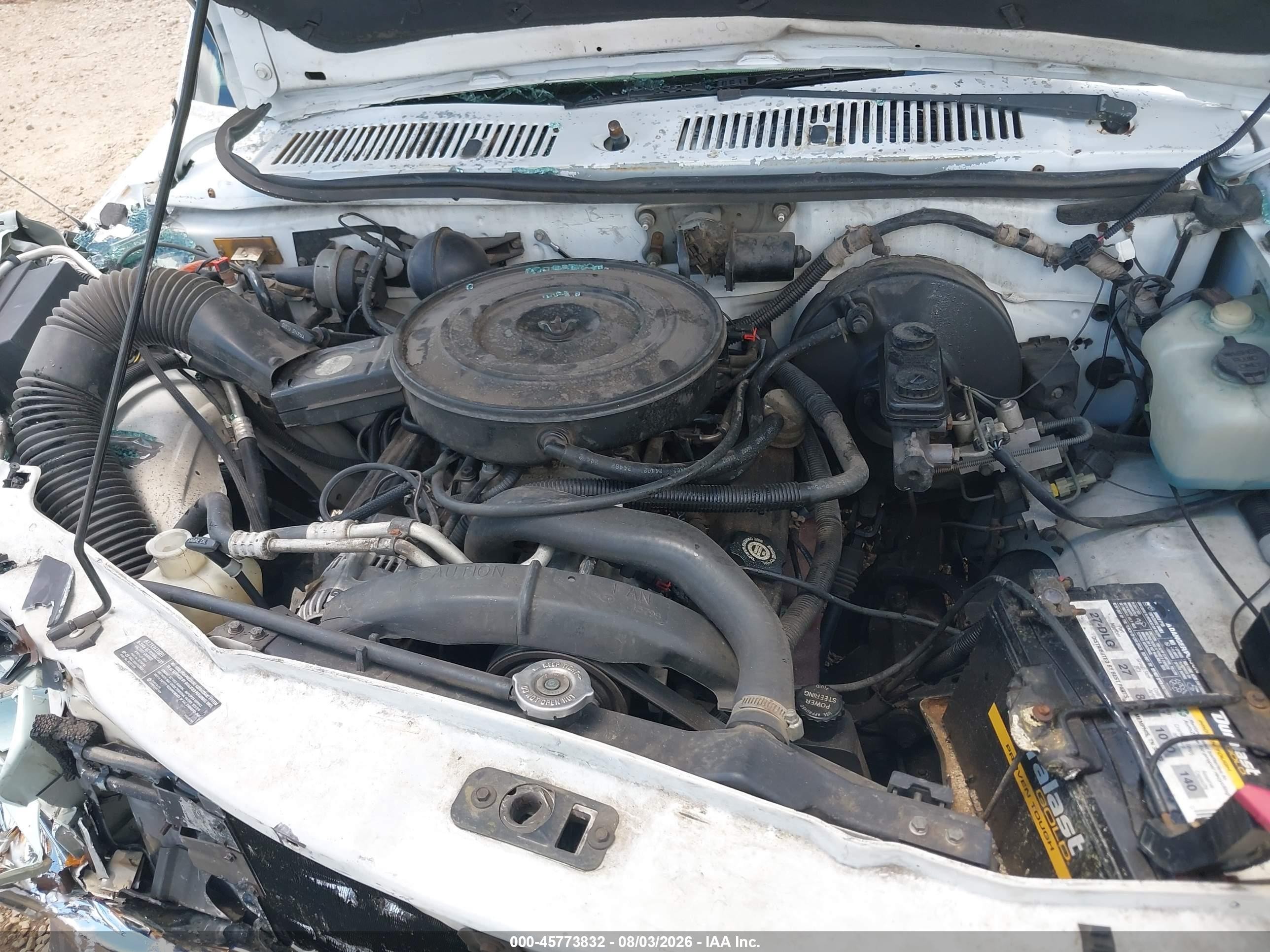 1996 Dodge Dakota   White vin: 1B7GL23Y4TS630597