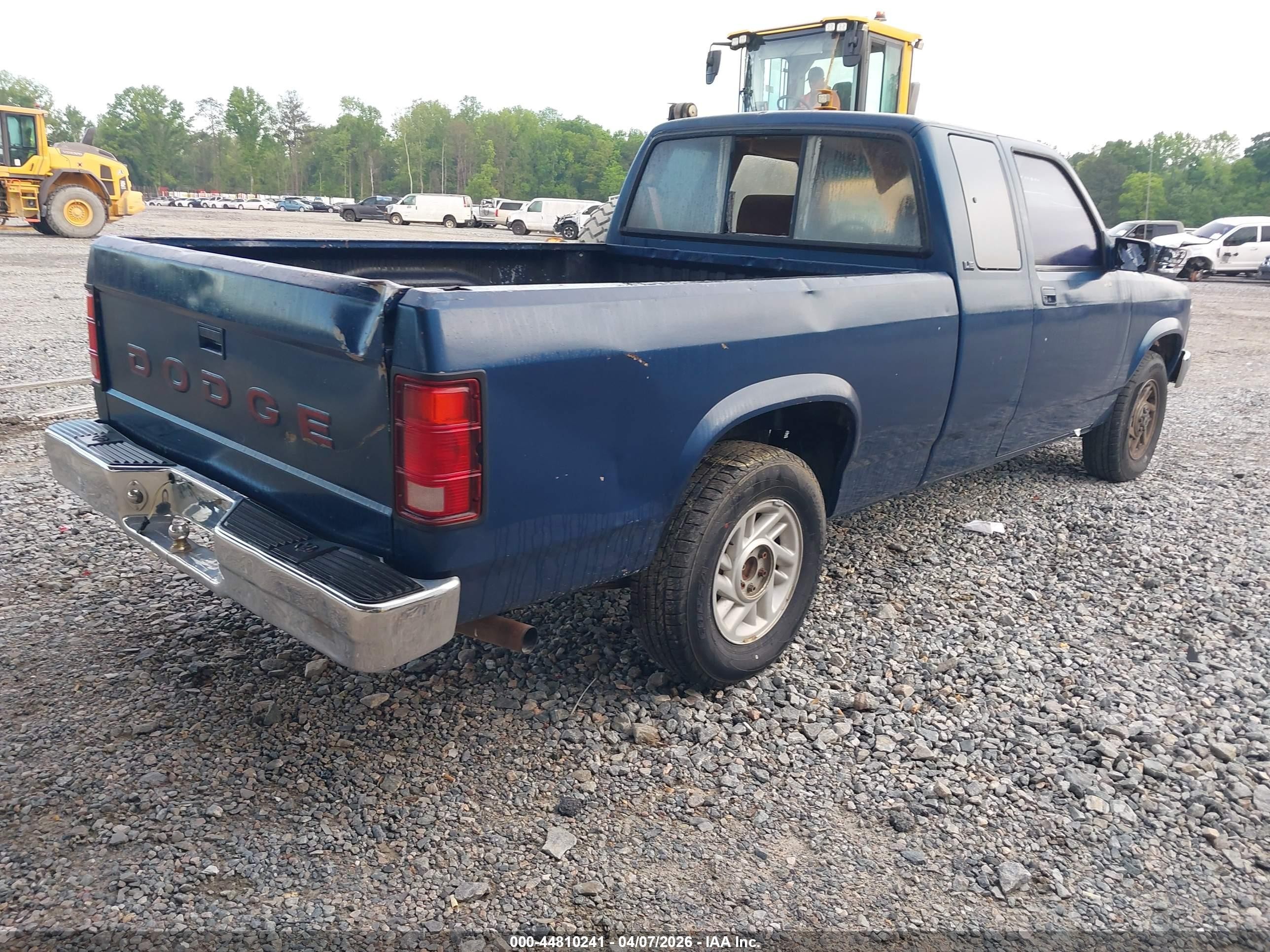 1993 Dodge Dakota   Blue vin: 1B7GL23Y7PS102218