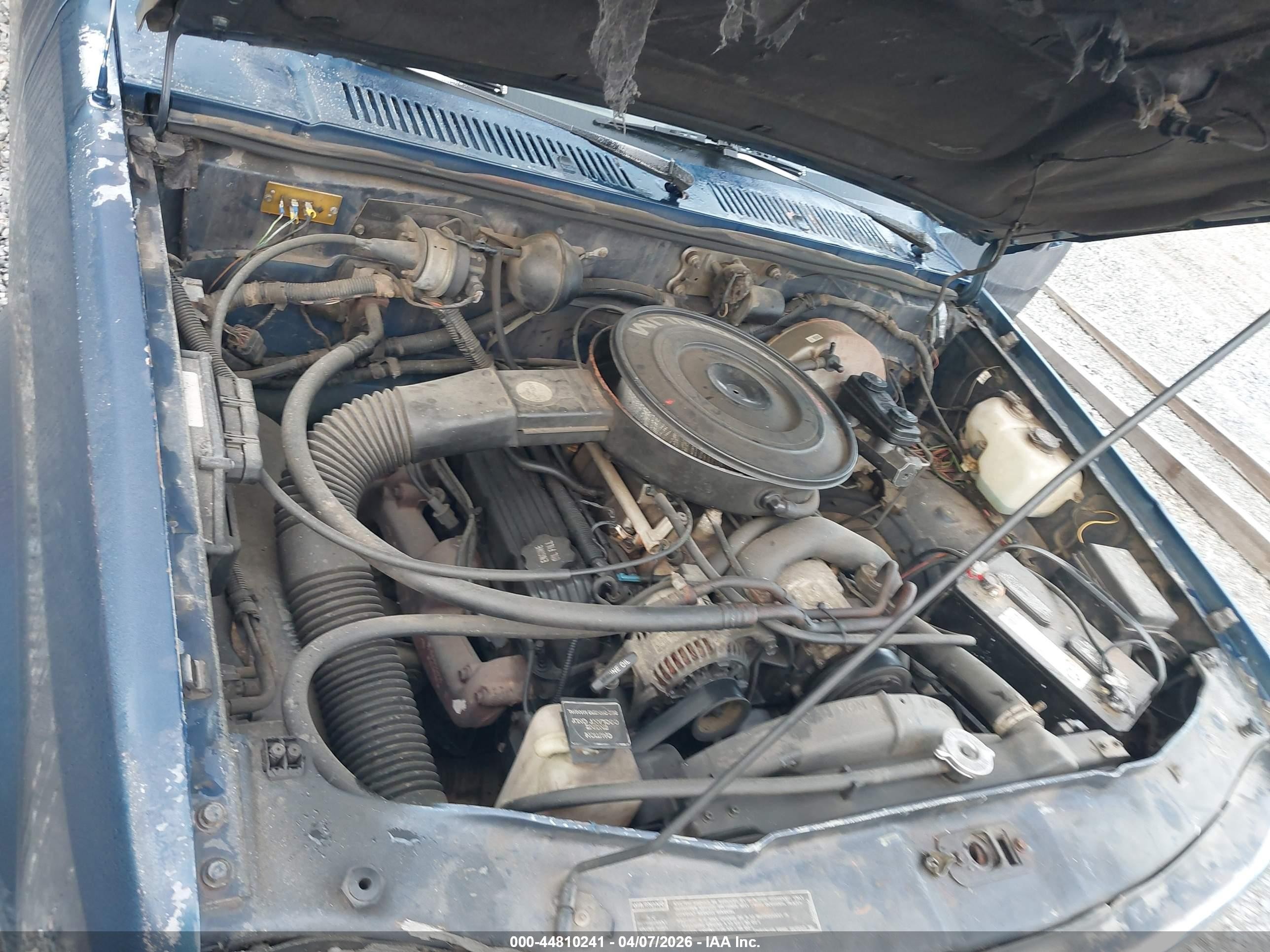 1993 Dodge Dakota   Blue vin: 1B7GL23Y7PS102218