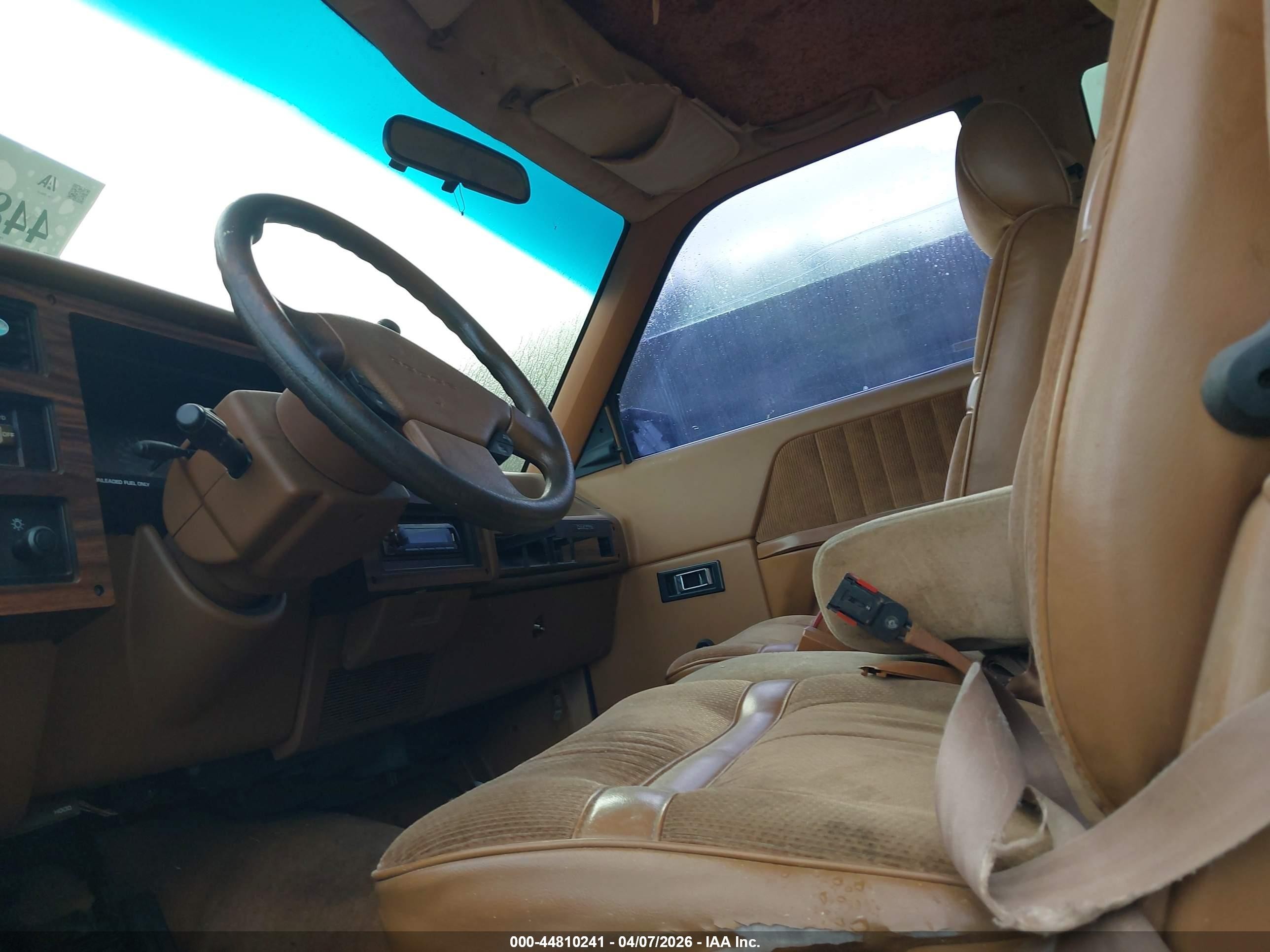 1993 Dodge Dakota   Blue vin: 1B7GL23Y7PS102218
