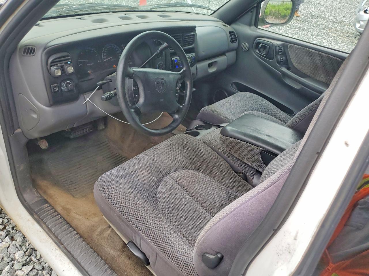 1997 Dodge Dakota White vin: 1B7GL23Y7VS204695