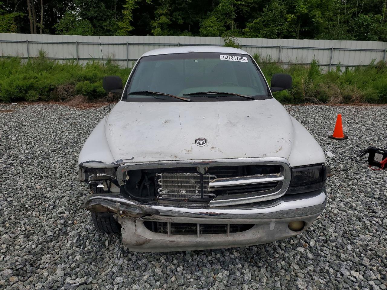 1997 Dodge Dakota White vin: 1B7GL23Y7VS204695