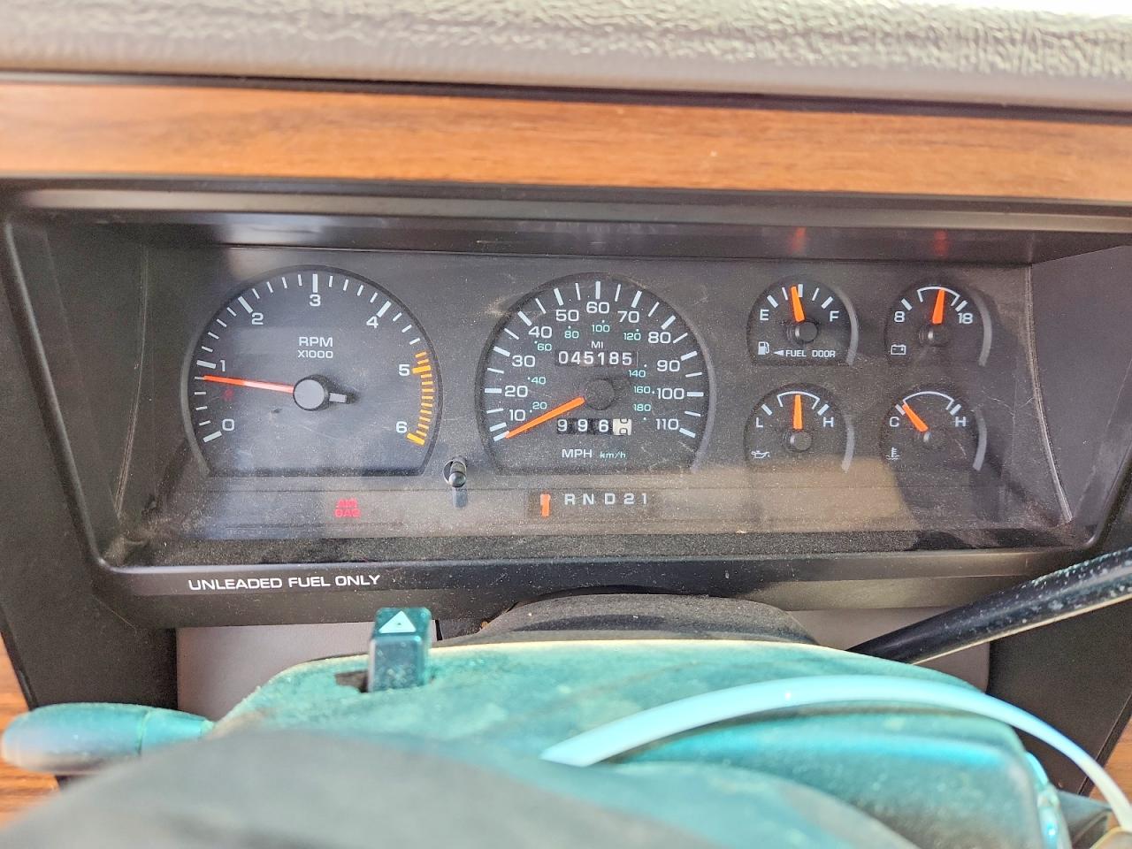 1996 Dodge Dakota Red vin: 1B7GL23YXTS643659